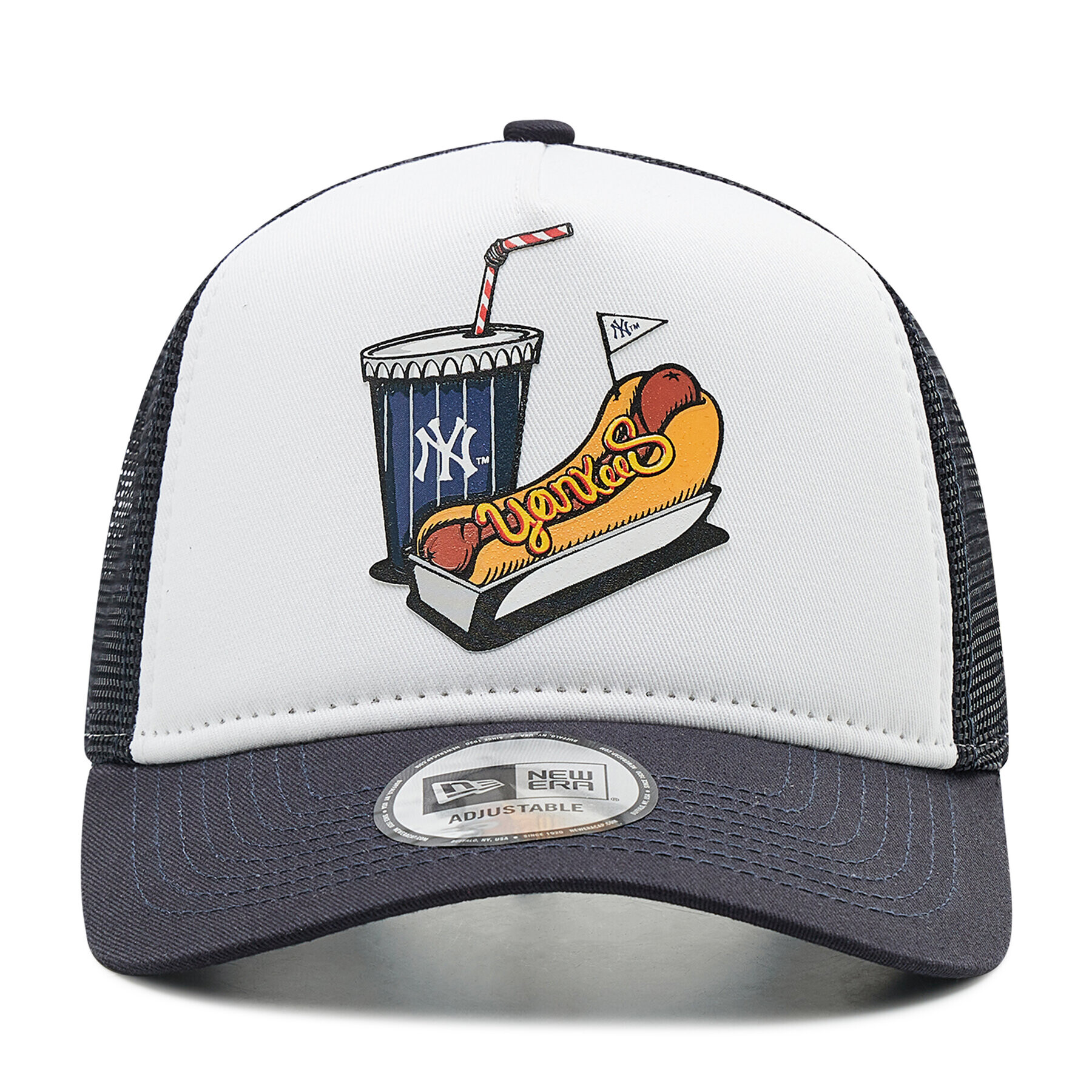 New Era Шапка с козирка Food Pack New York Yankees Trucker 60240427 Черен - Pepit.bg