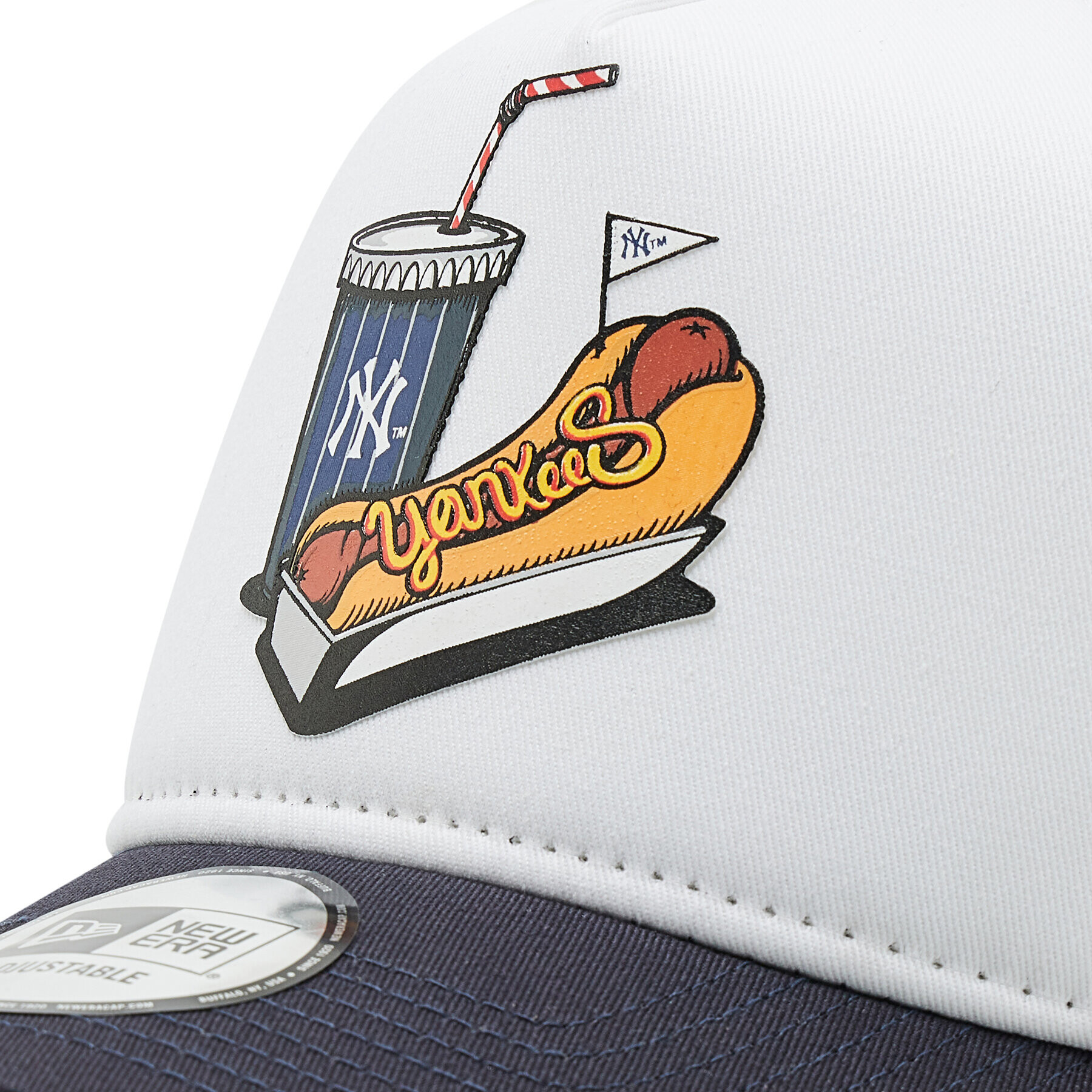 New Era Шапка с козирка Food Pack New York Yankees Trucker 60240427 Черен - Pepit.bg