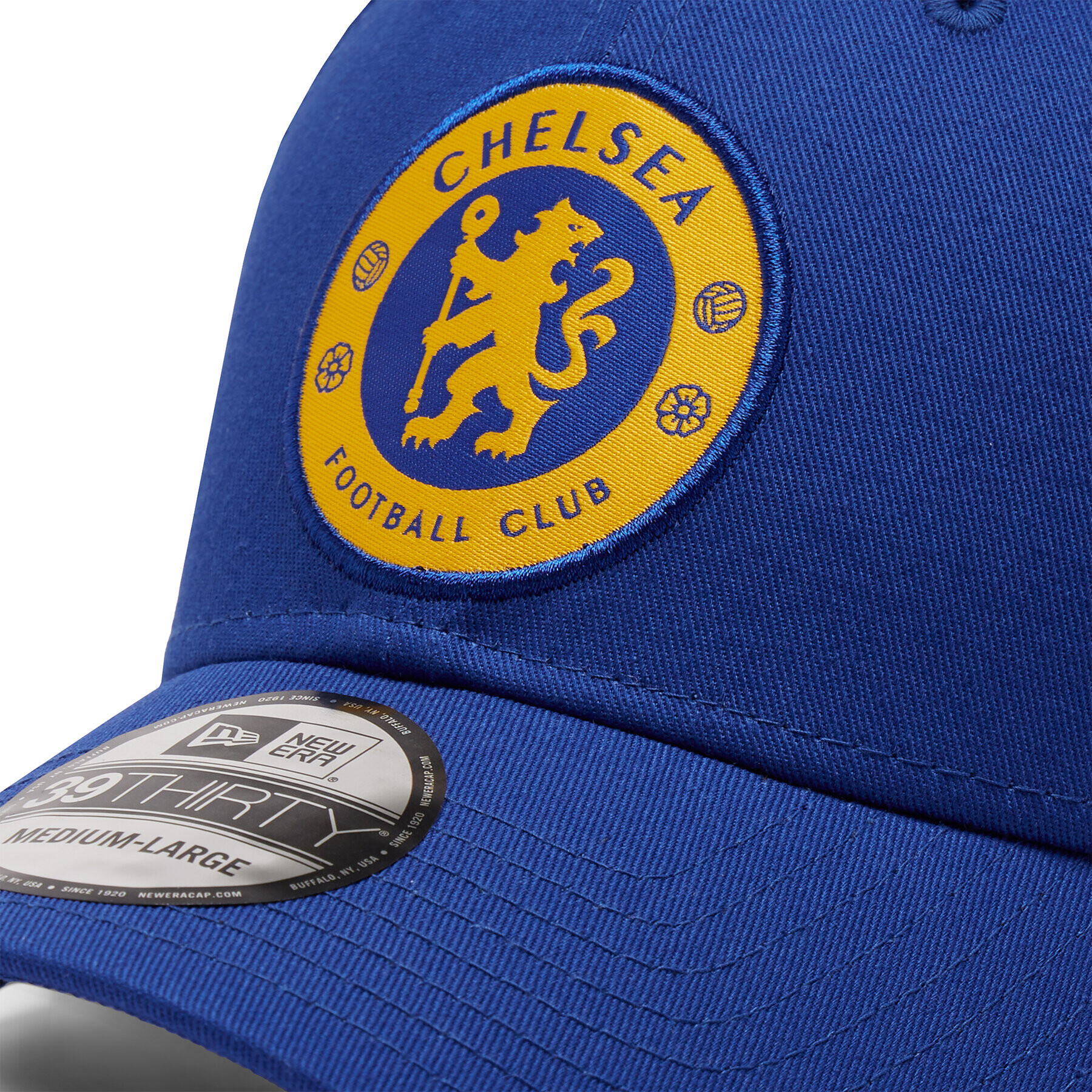 New Era Шапка с козирка Gorra Chelsea FC Lion Crest Pop Crest 39Thirty 60284531 Син - Pepit.bg