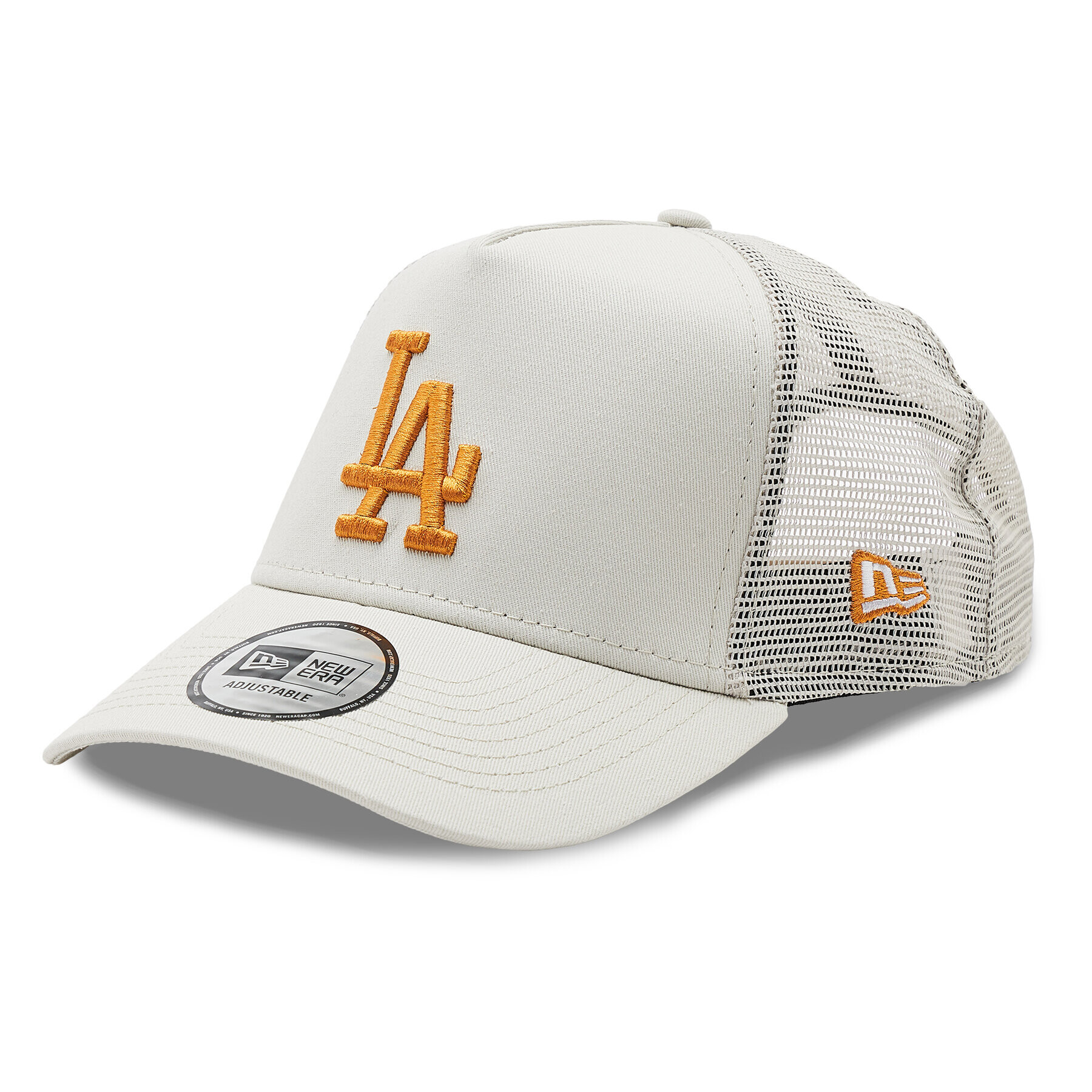 New Era Шапка с козирка LA Dodgers League Essential 60284910 Бежов - Pepit.bg