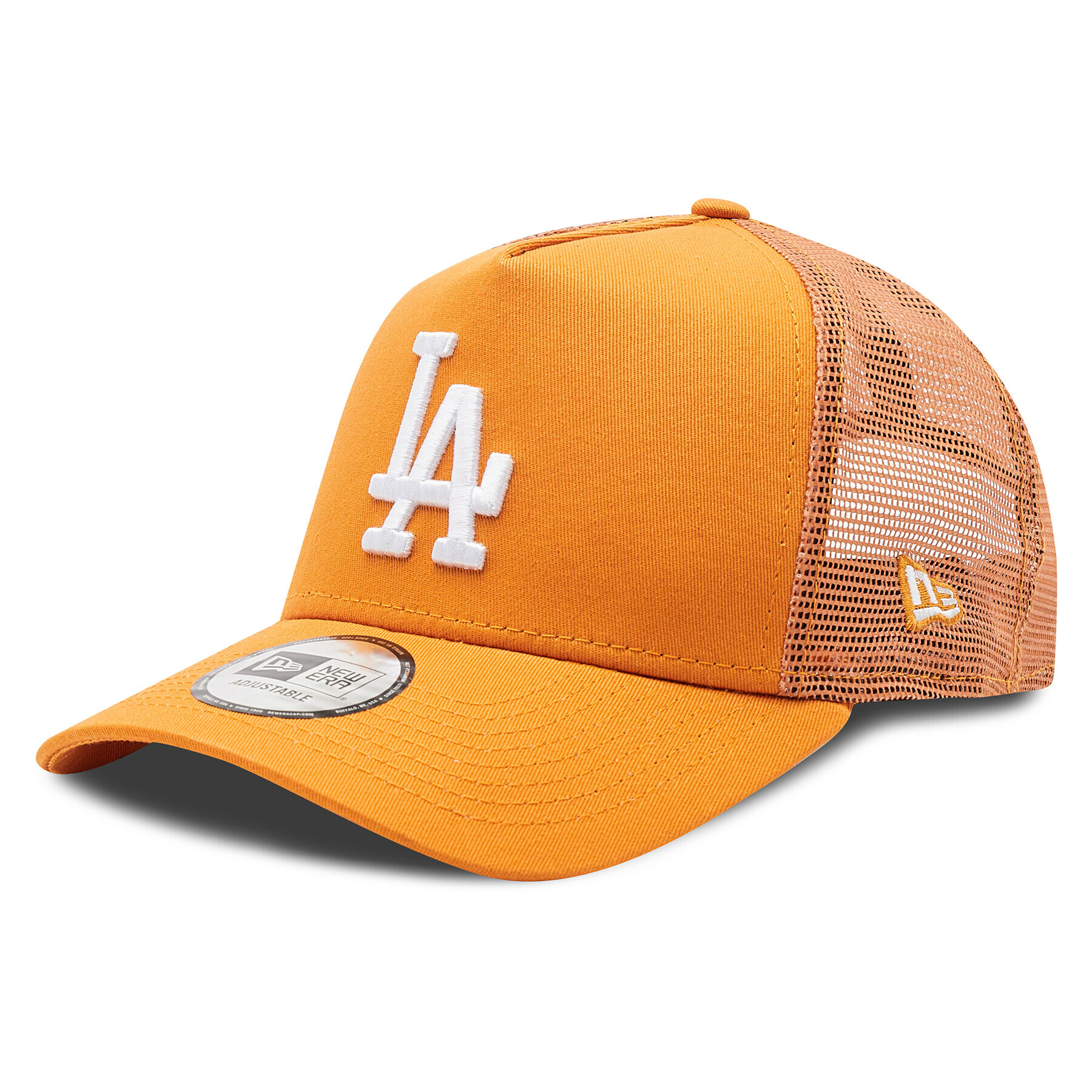 New Era Шапка с козирка La Dodgers League Essential A-Frame 60284907 Оранжев - Pepit.bg