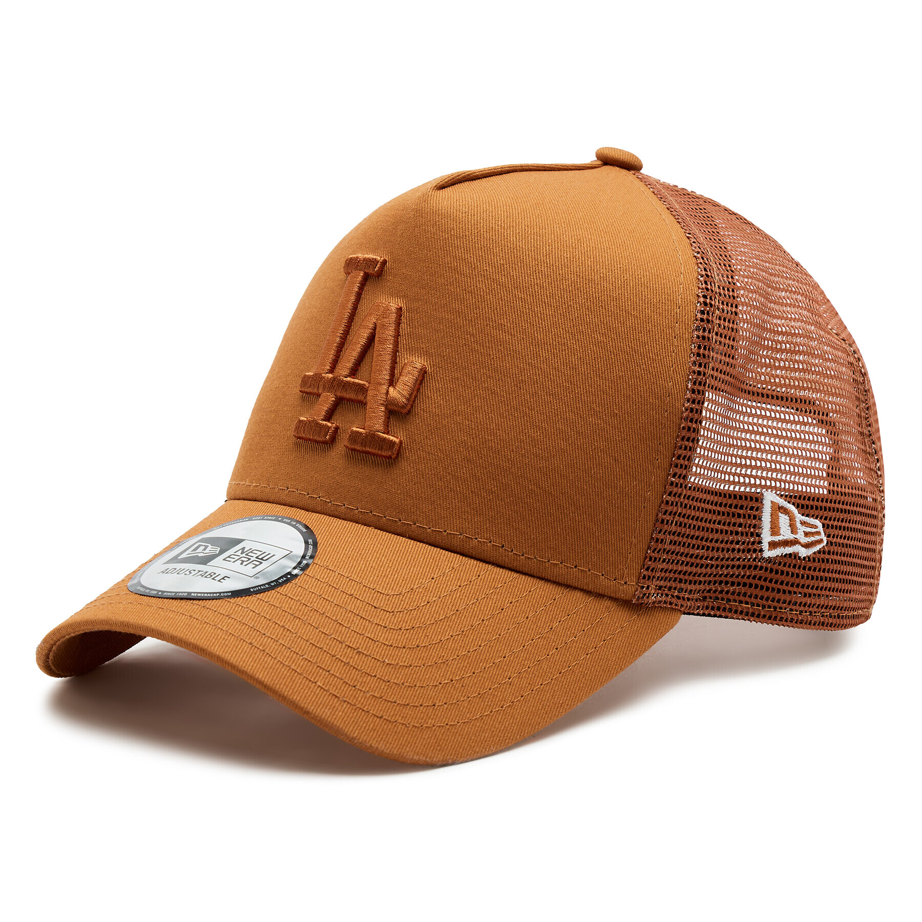 New Era Шапка с козирка LA Dodgers Tonal Mesh 60358146 Оранжев - Pepit.bg