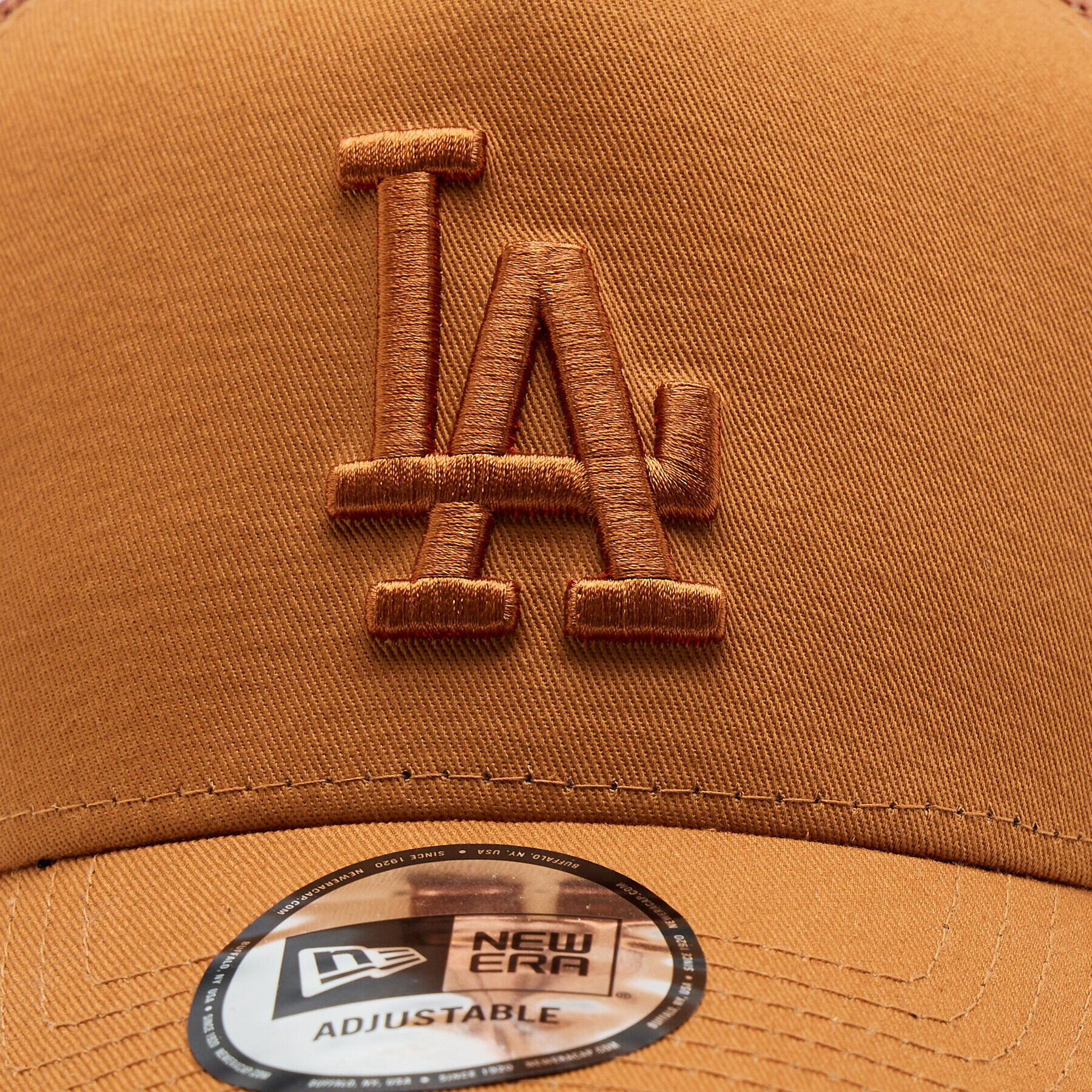 New Era Шапка с козирка LA Dodgers Tonal Mesh 60358146 Оранжев - Pepit.bg