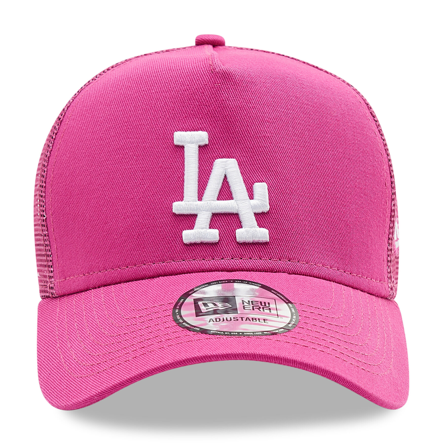 New Era Шапка с козирка LA Dodgers Tonal Mesh A-Frame 60240481 Розов - Pepit.bg