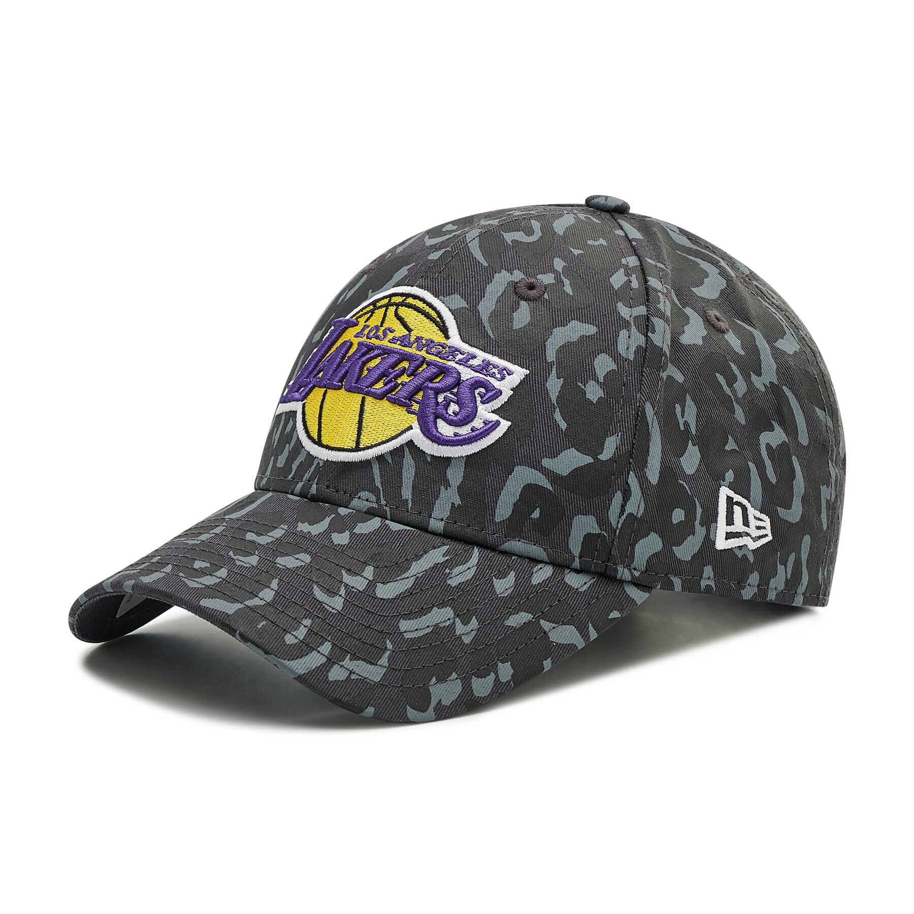 New Era Шапка с козирка La Lakers Leopard Print 9Forty 60222434 Сив - Pepit.bg