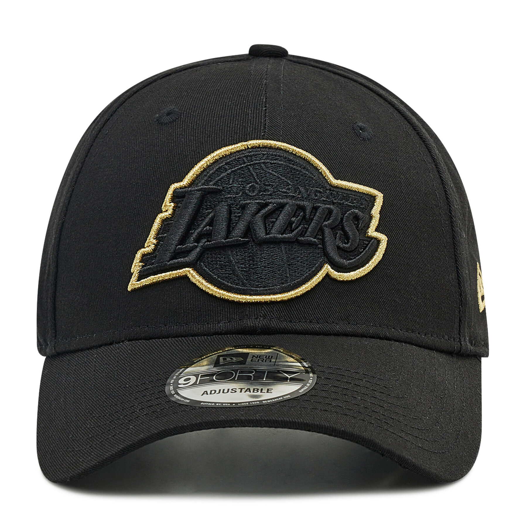 New Era Шапка с козирка La Lakers Metallic Pop 9Forty 60222381 Черен - Pepit.bg