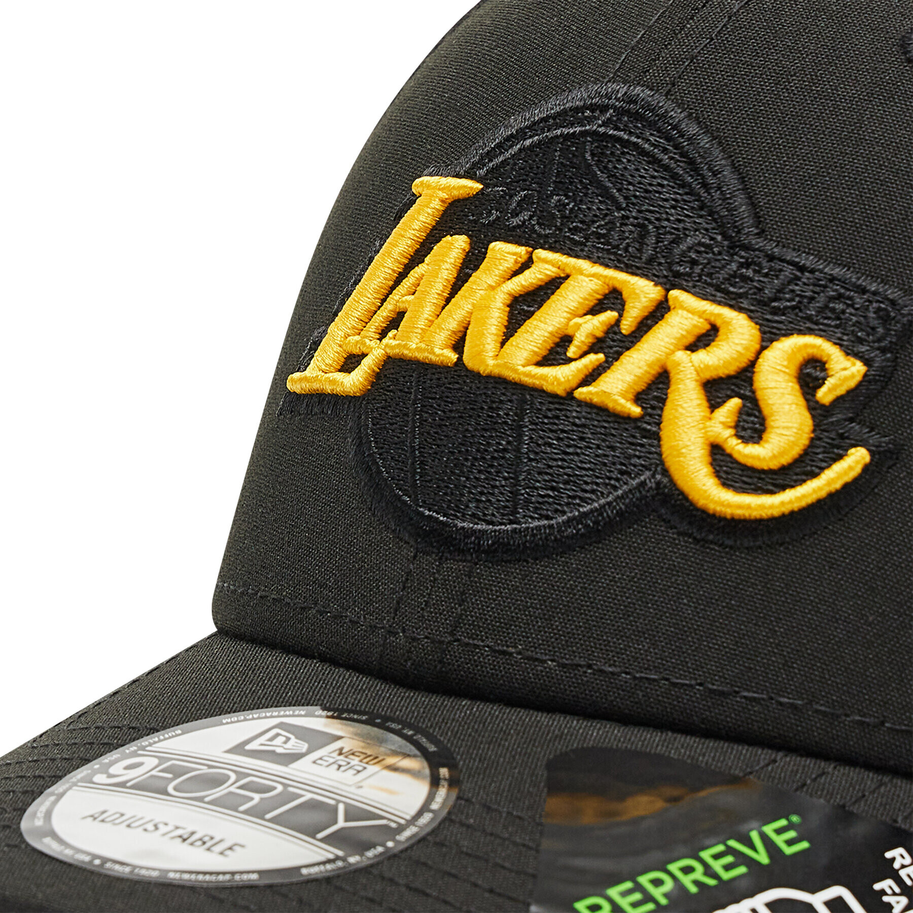 New Era Шапка с козирка Lakers Base 9Forty 60222446 Черен - Pepit.bg