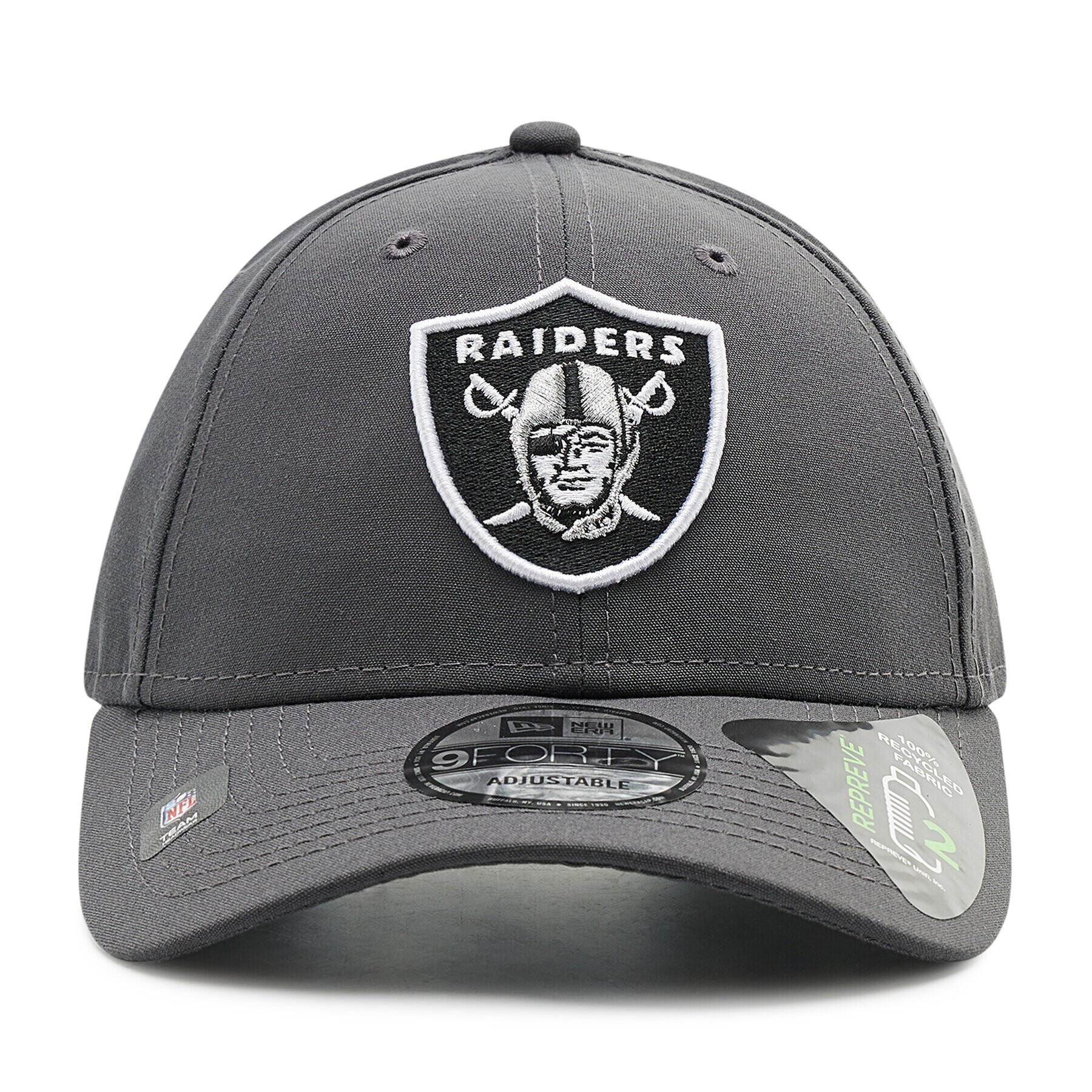 New Era Шапка с козирка Las Vegas Raiders Nfl Repreve® Monochrome 9Forty 60240536 Сив - Pepit.bg