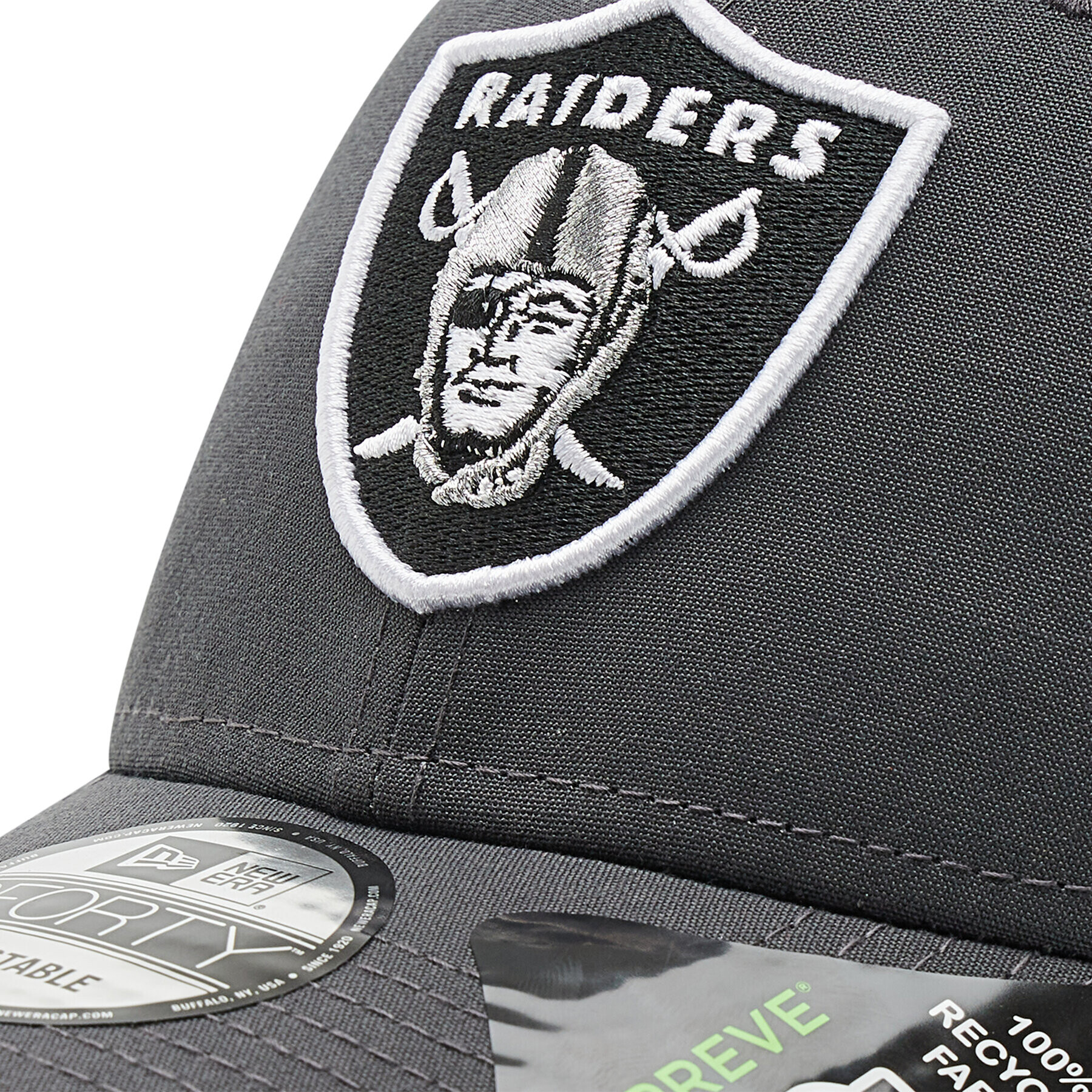 New Era Шапка с козирка Las Vegas Raiders Nfl Repreve® Monochrome 9Forty 60240536 Сив - Pepit.bg