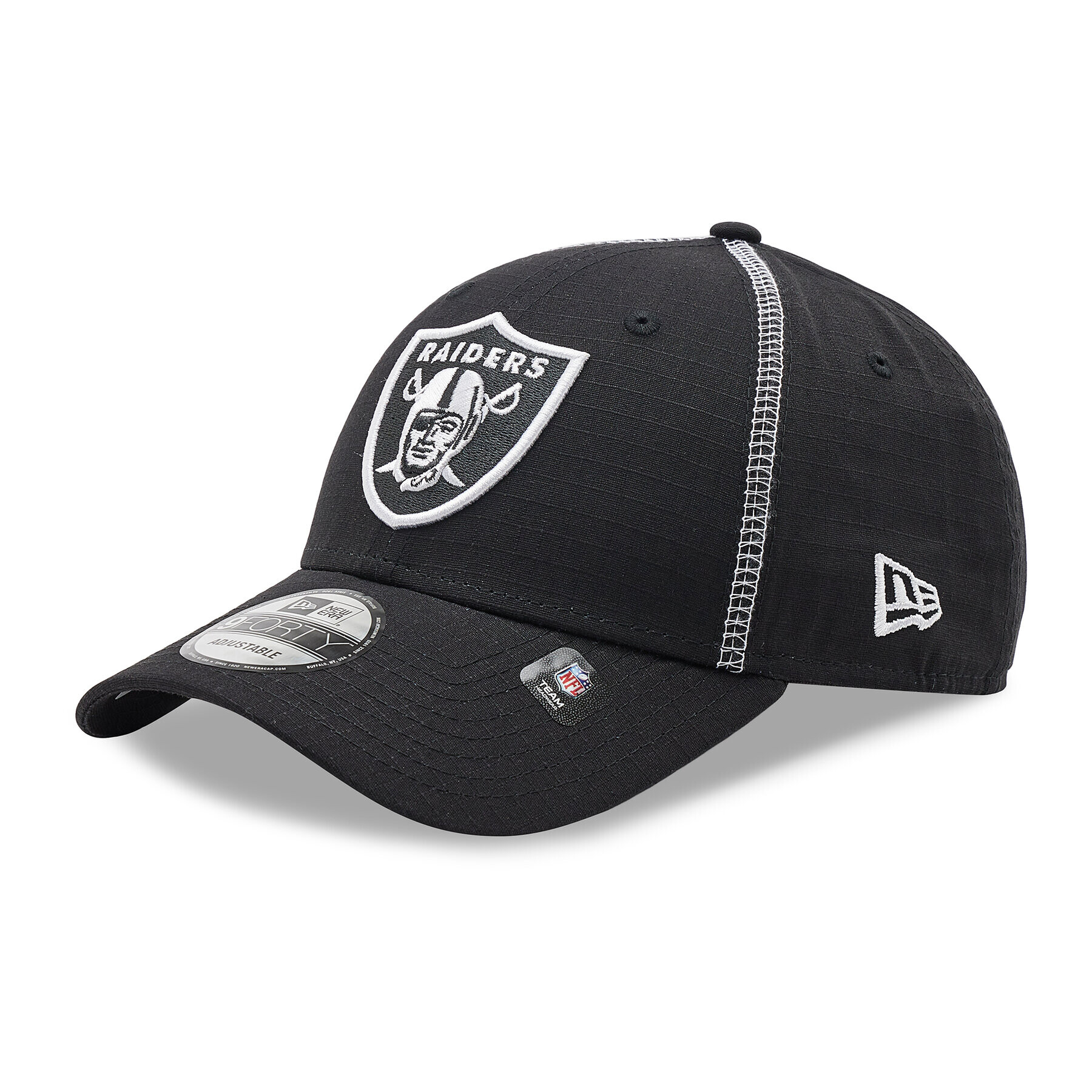 New Era Шапка с козирка Las Vegas Raiders Ripstop 9Forty 60285075 Черен - Pepit.bg