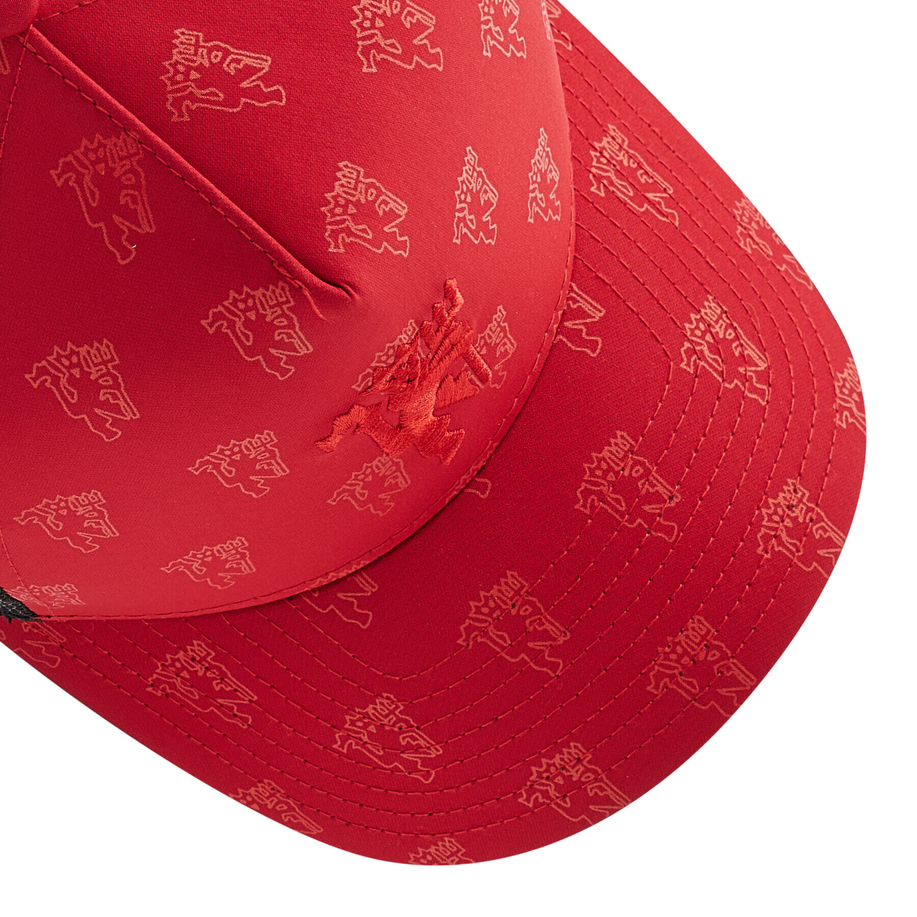 New Era Шапка с козирка Manchester United All Over Print A-Frame Trucker 60221463 Червен - Pepit.bg