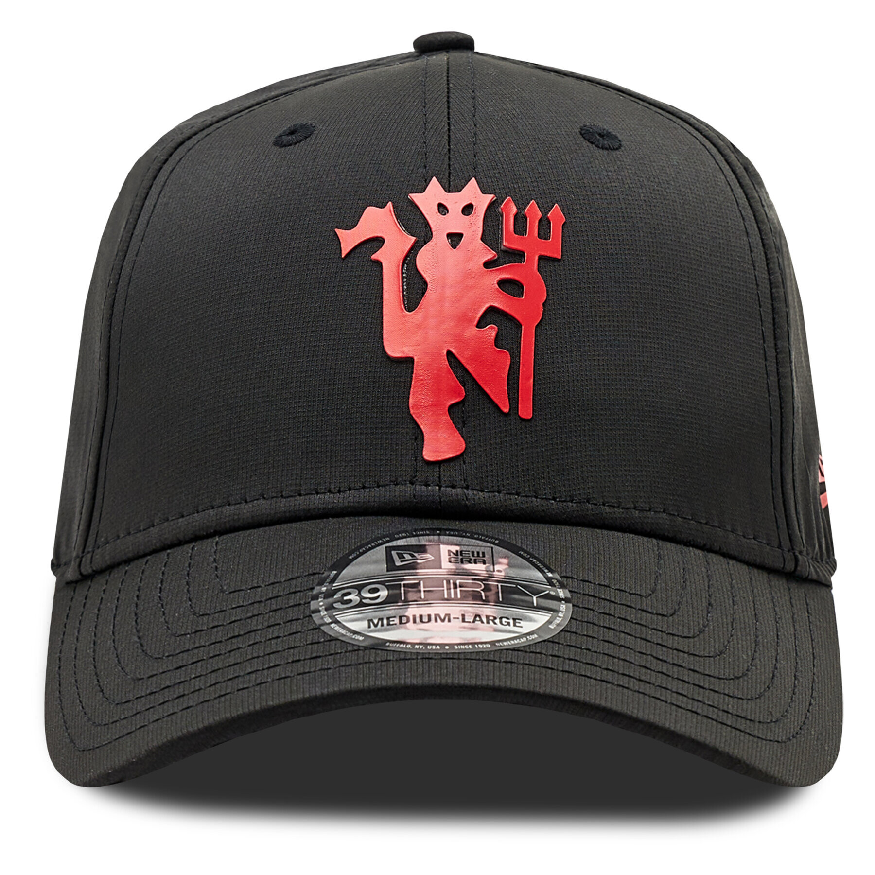 New Era Шапка с козирка Manchester United Quill Tech 39Thirty 60284482 Черен - Pepit.bg