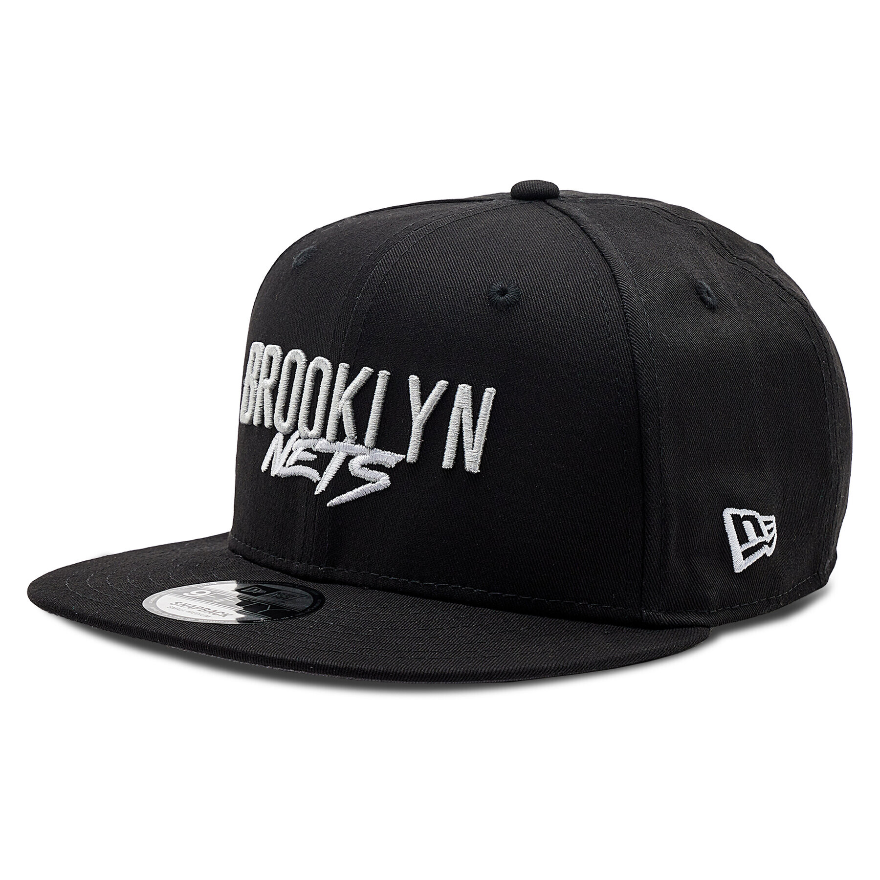 New Era Шапка с козирка Nba Brooklyn Nets Script 9Fifty 60285204 Черен - Pepit.bg