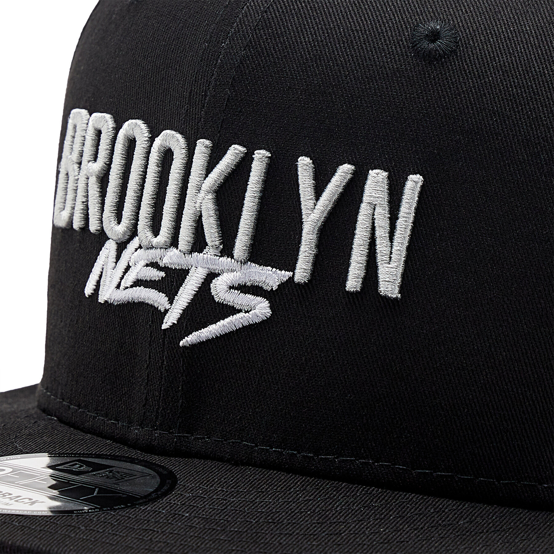 New Era Шапка с козирка Nba Brooklyn Nets Script 9Fifty 60285204 Черен - Pepit.bg