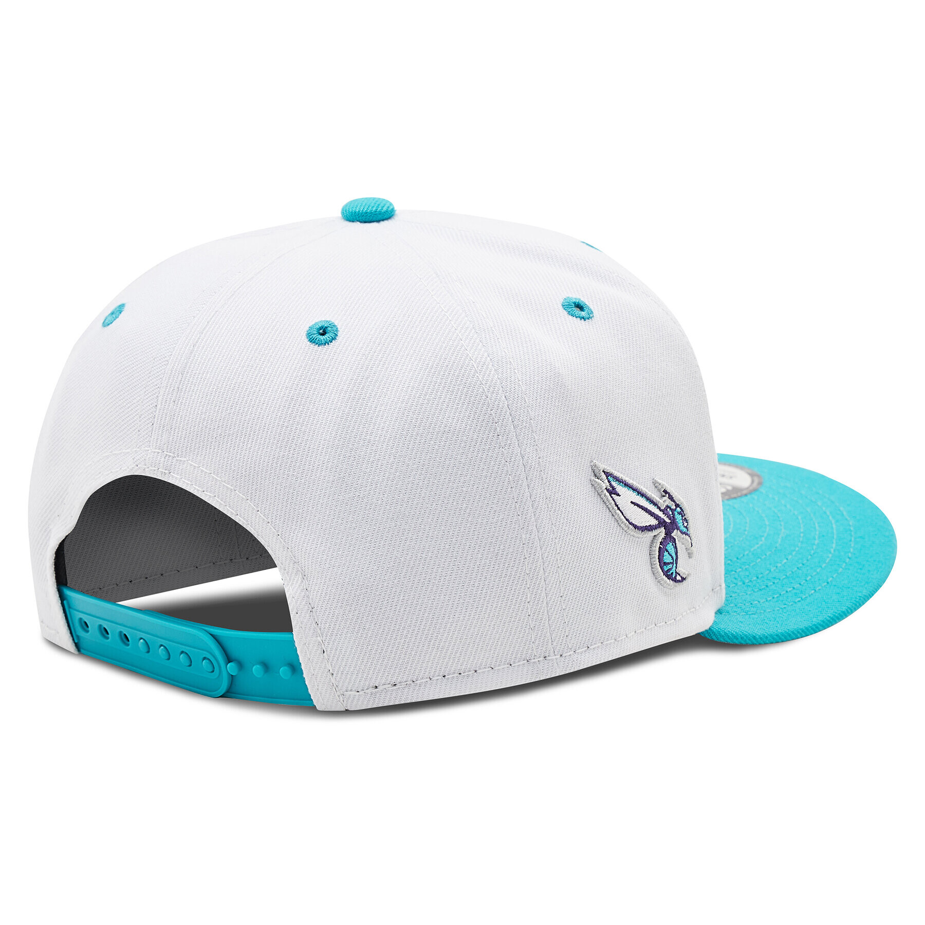 New Era Шапка с козирка NBA Retro Tile Charlotte Hornets 60288553 Бял - Pepit.bg