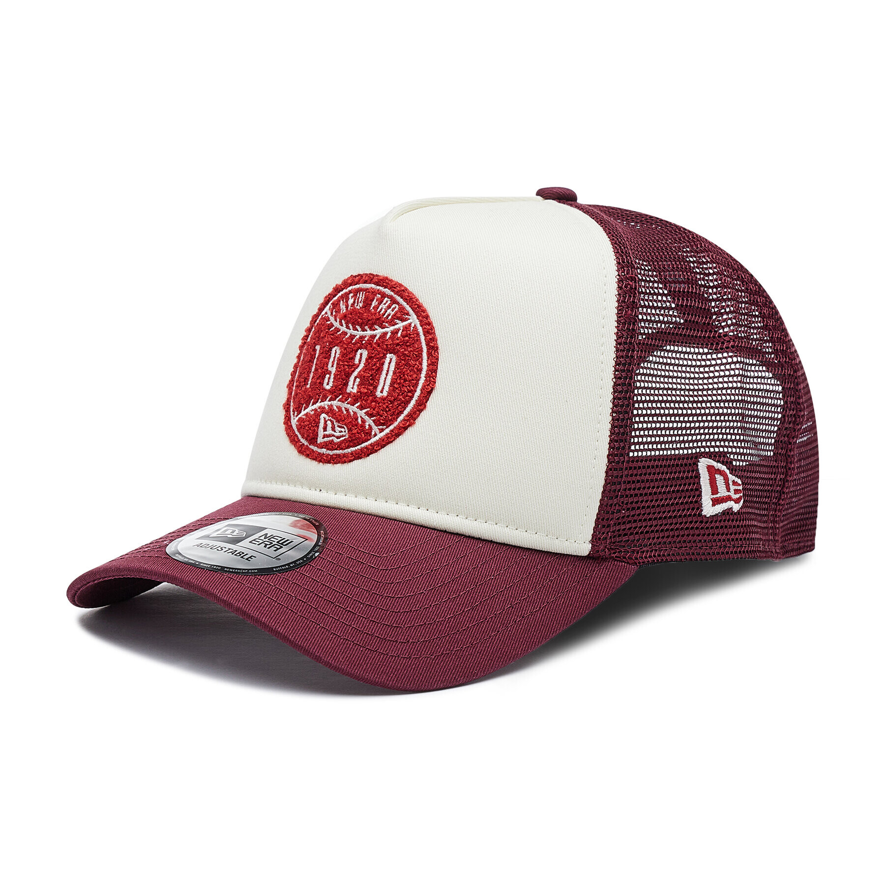 New Era Шапка с козирка Ne Circle Patch Tru Бордо - Pepit.bg
