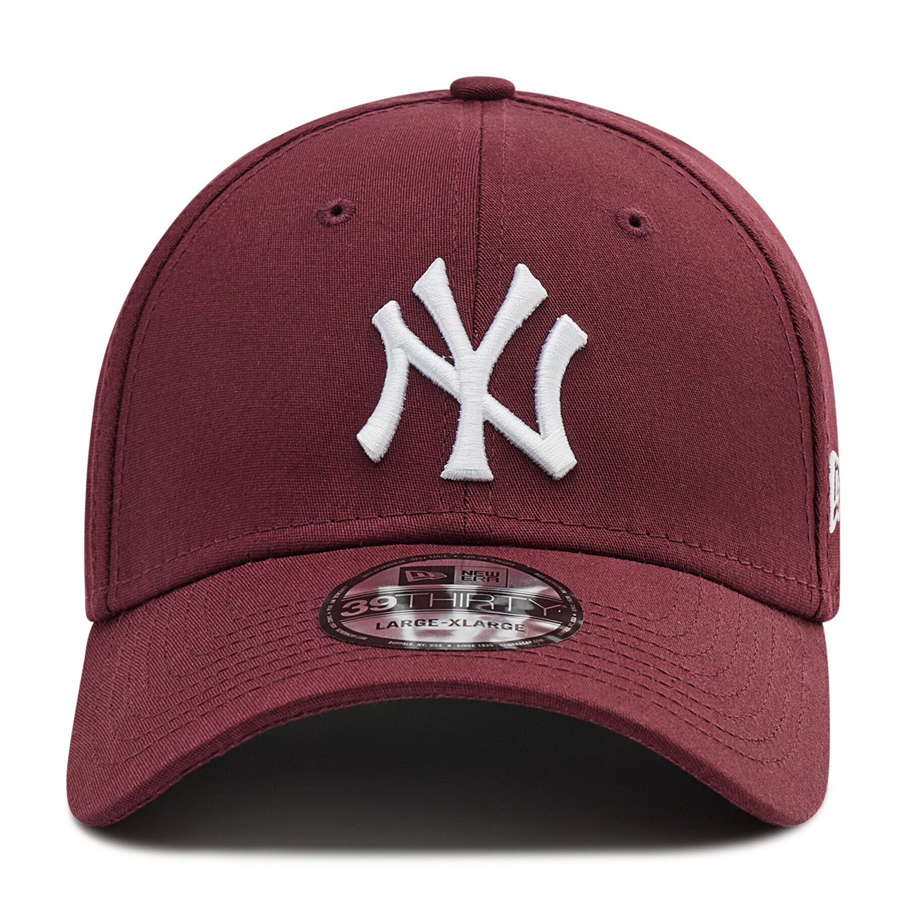 New Era Шапка с козирка New York Yankees Essential Maroon 39Thirty 12523891 Бордо - Pepit.bg