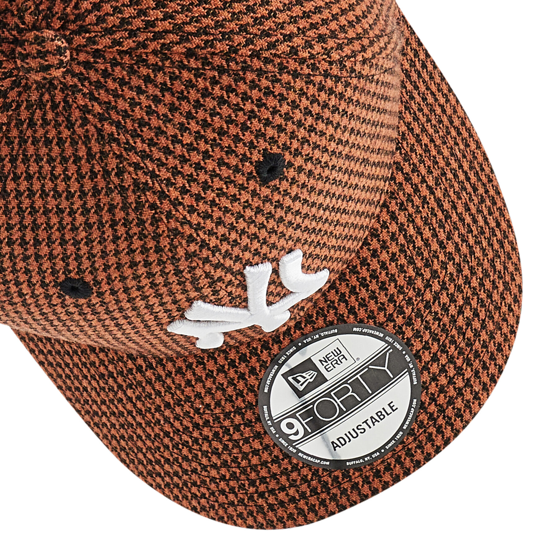 New Era Шапка с козирка New York Yankees Houndstooth 9Forty 60184649 Кафяв - Pepit.bg