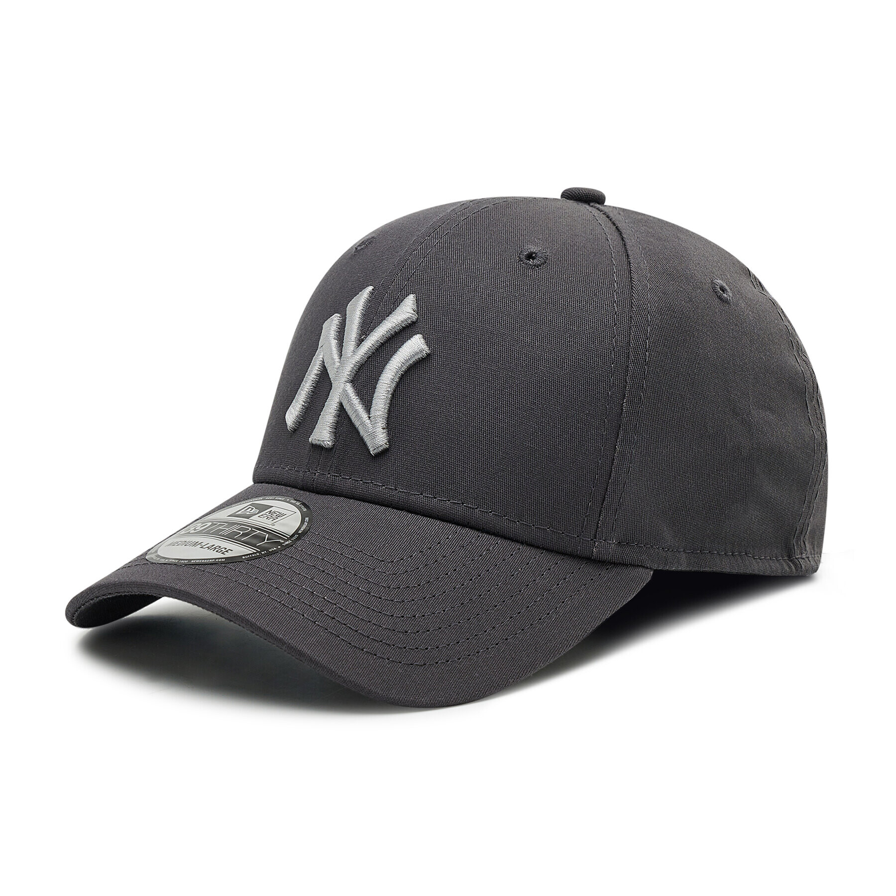 New Era Шапка с козирка New York Yankees League Essential 39Thirty 60222429 Сив - Pepit.bg