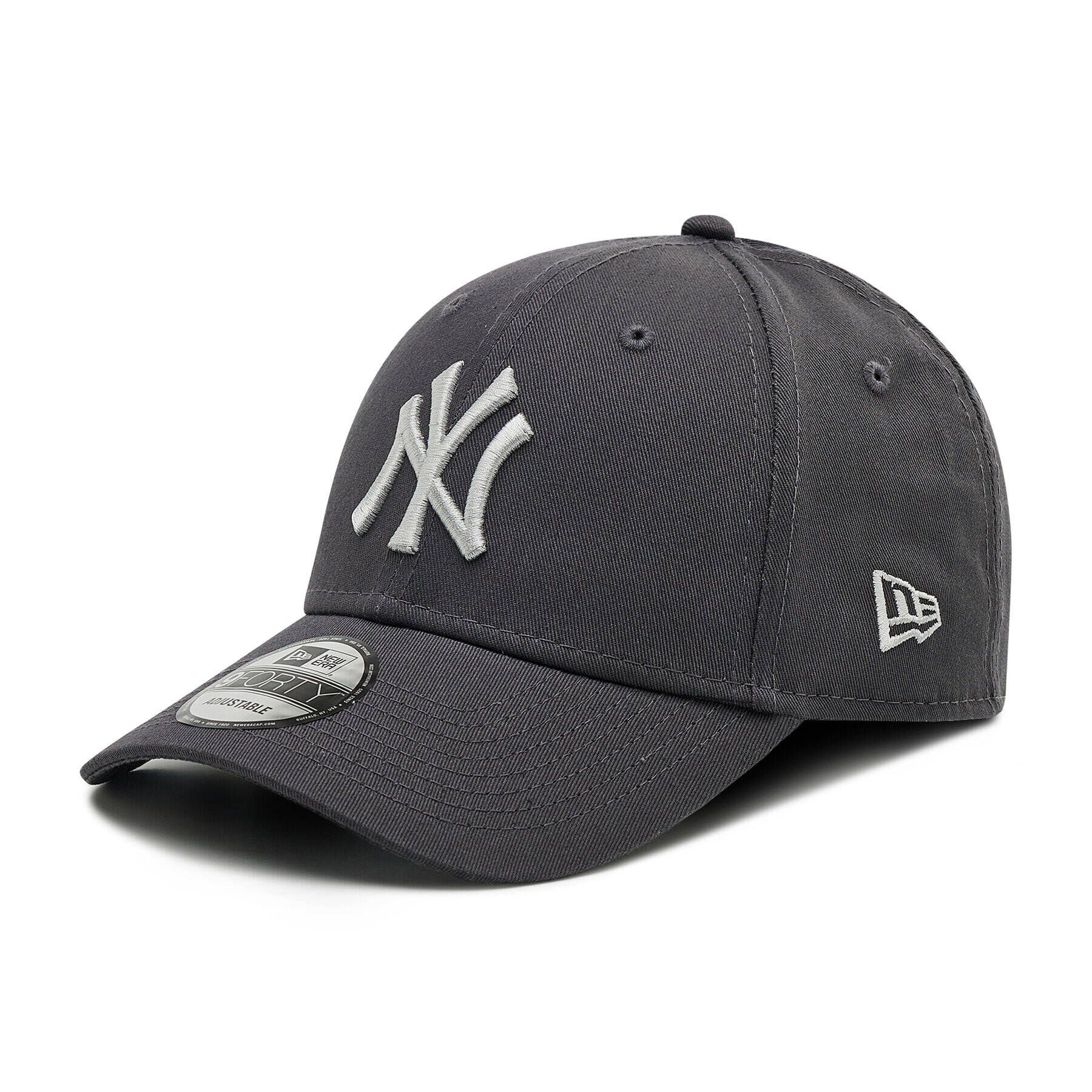 New Era Шапка с козирка New York Yankees League Essential 60222320 Сив - Pepit.bg