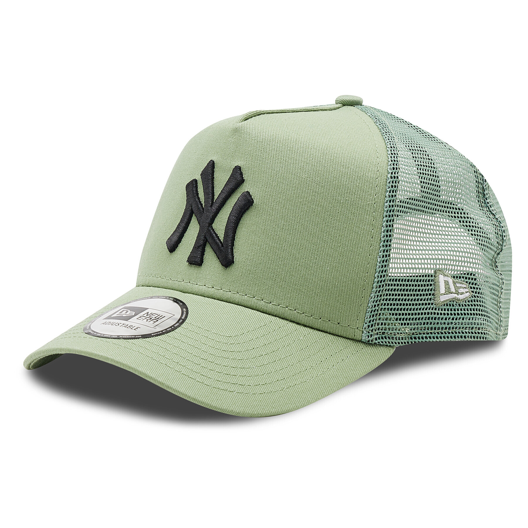 New Era Шапка с козирка New York Yankees League Essential A-Frame 60284903 Зелен - Pepit.bg