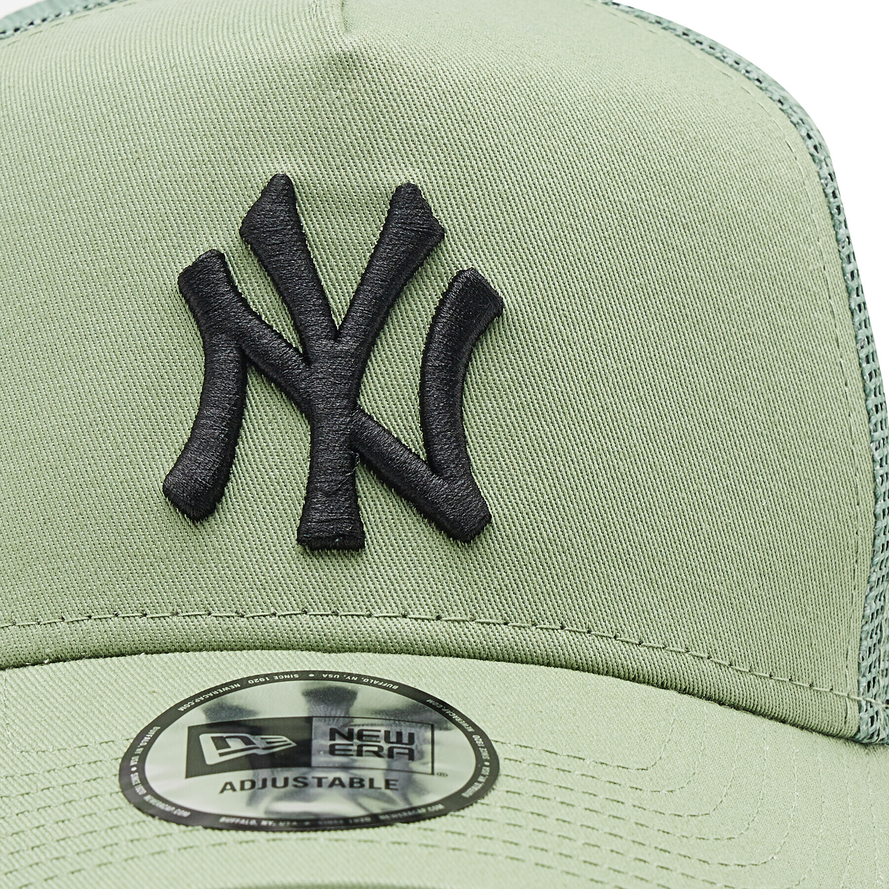 New Era Шапка с козирка New York Yankees League Essential A-Frame 60284903 Зелен - Pepit.bg