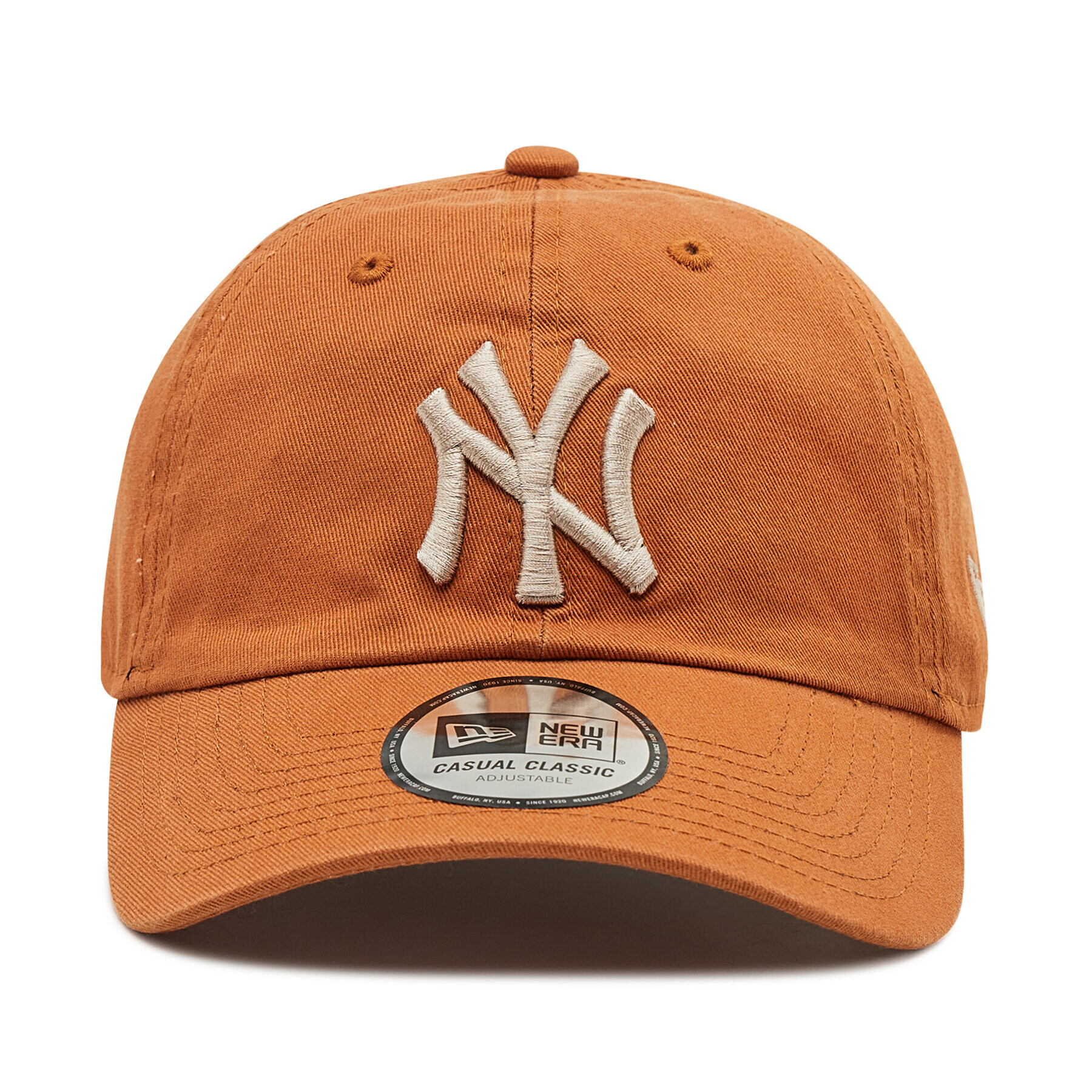 New Era Шапка с козирка New York Yankees League Essential Casual Classic 60222519 Кафяв - Pepit.bg