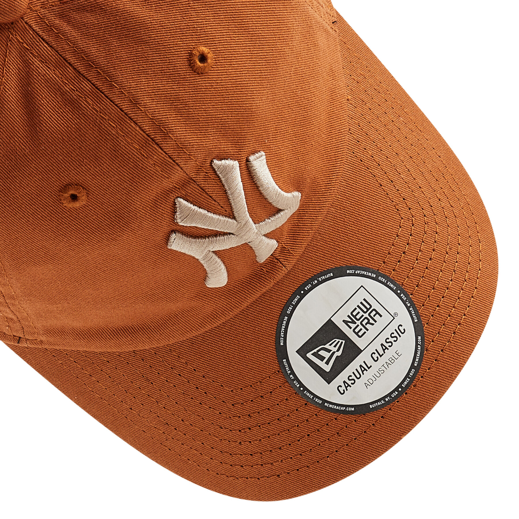 New Era Шапка с козирка New York Yankees League Essential Casual Classic 60222519 Кафяв - Pepit.bg