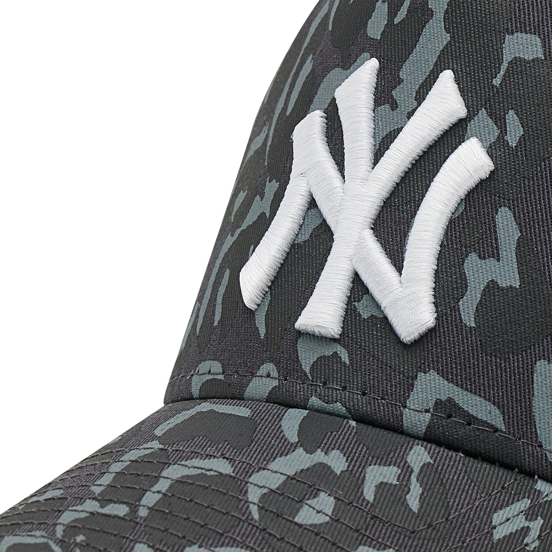 New Era Шапка с козирка New York Yankees Leopard Print A-Frame Trucker 60222318 Сив - Pepit.bg