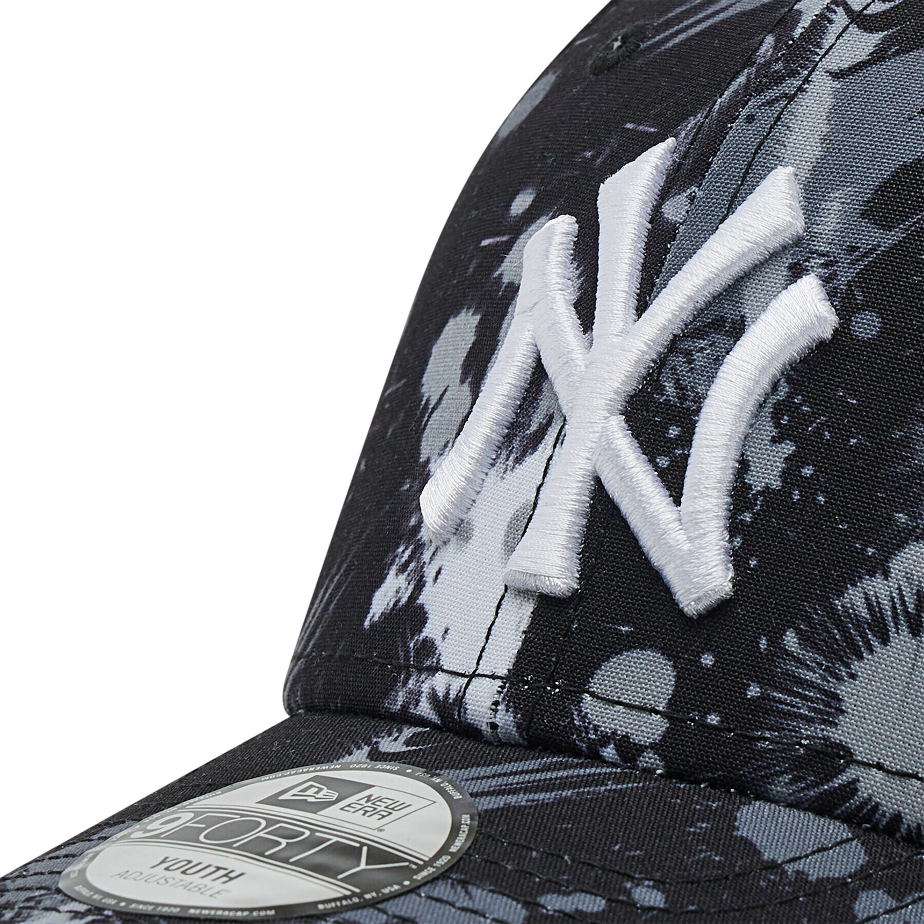 New Era Шапка с козирка New York Yankees Mlb Print 9Forty 60222558 D Черен - Pepit.bg