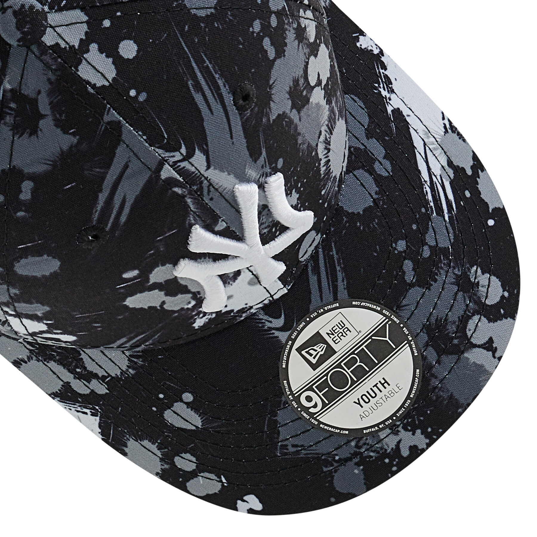 New Era Шапка с козирка New York Yankees Mlb Print 9Forty 60222558 D Черен - Pepit.bg