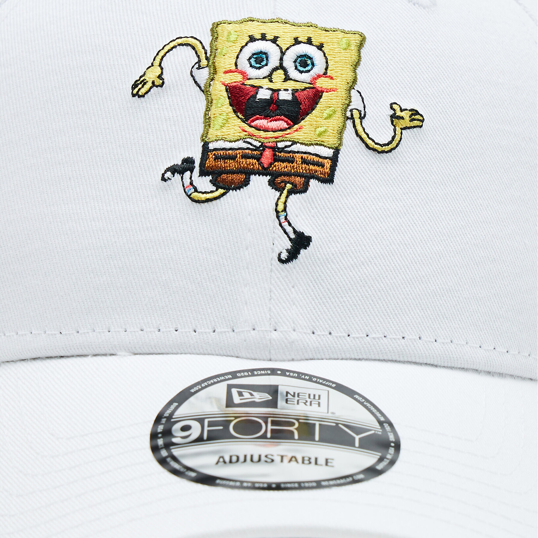 New Era Шапка с козирка Spongebob Squarepants Nickelodeon 60358079 Бял - Pepit.bg