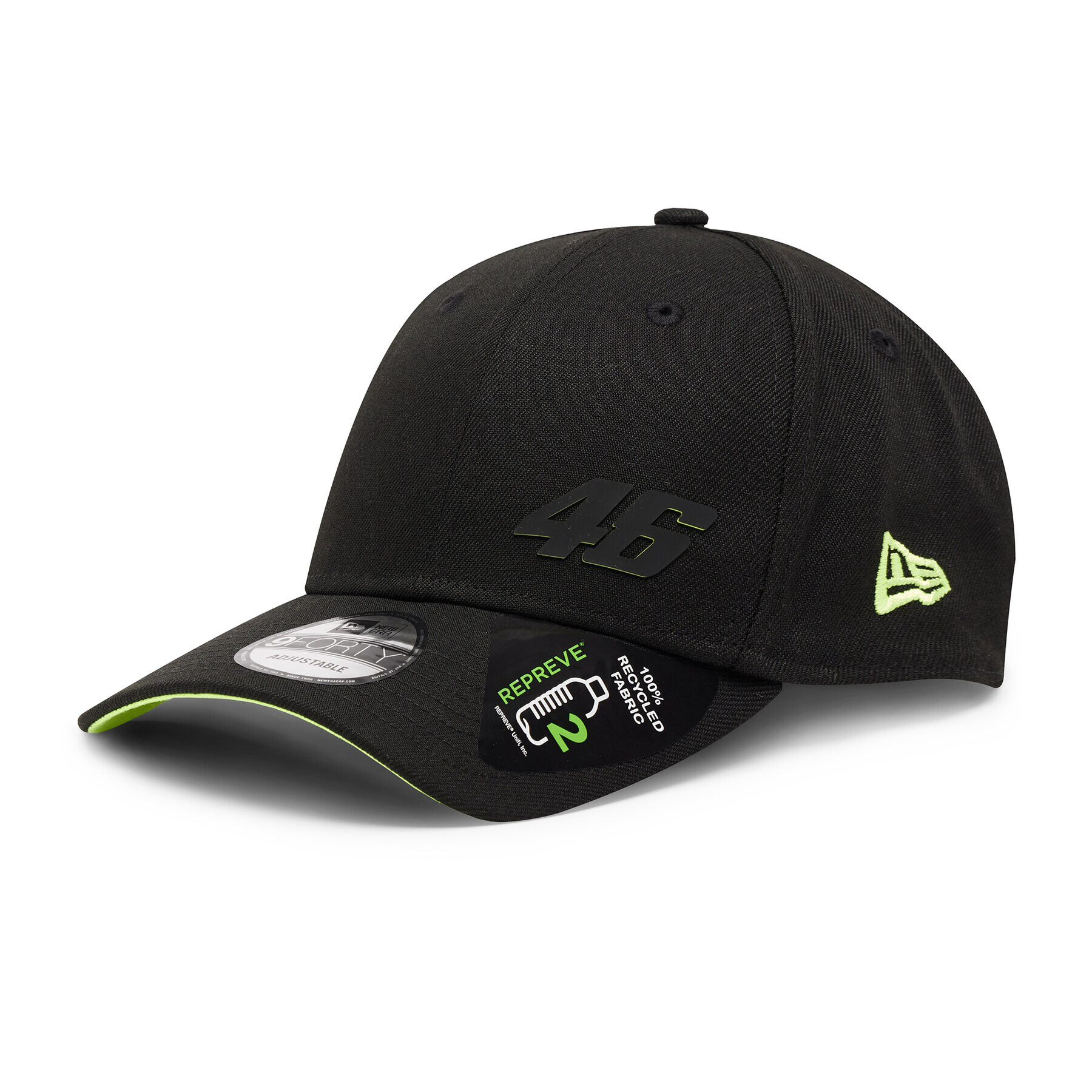 New Era Шапка с козирка VR46 Repreve 9FORTY 60284496 Черен - Pepit.bg