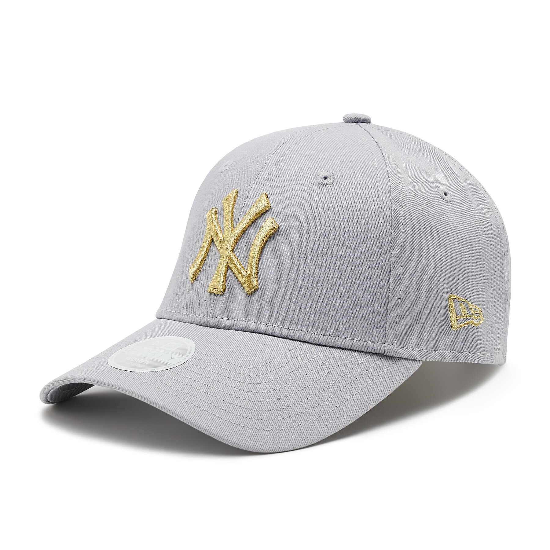 New Era Шапка с козирка Wmns Metallic Logo 60284824 Сив - Pepit.bg