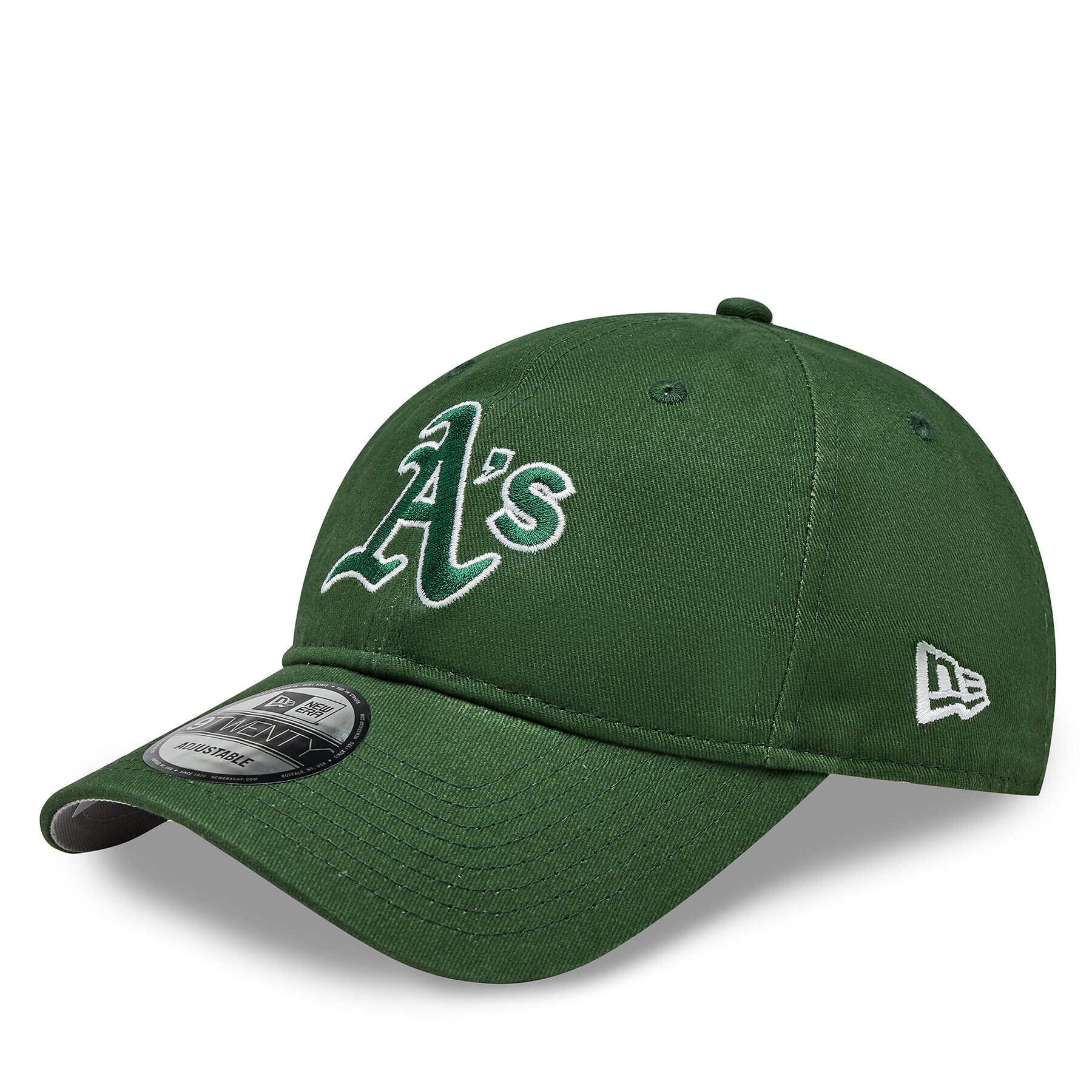 New Era Шапка Team Script 920 Athletics 60364224 Каки - Pepit.bg