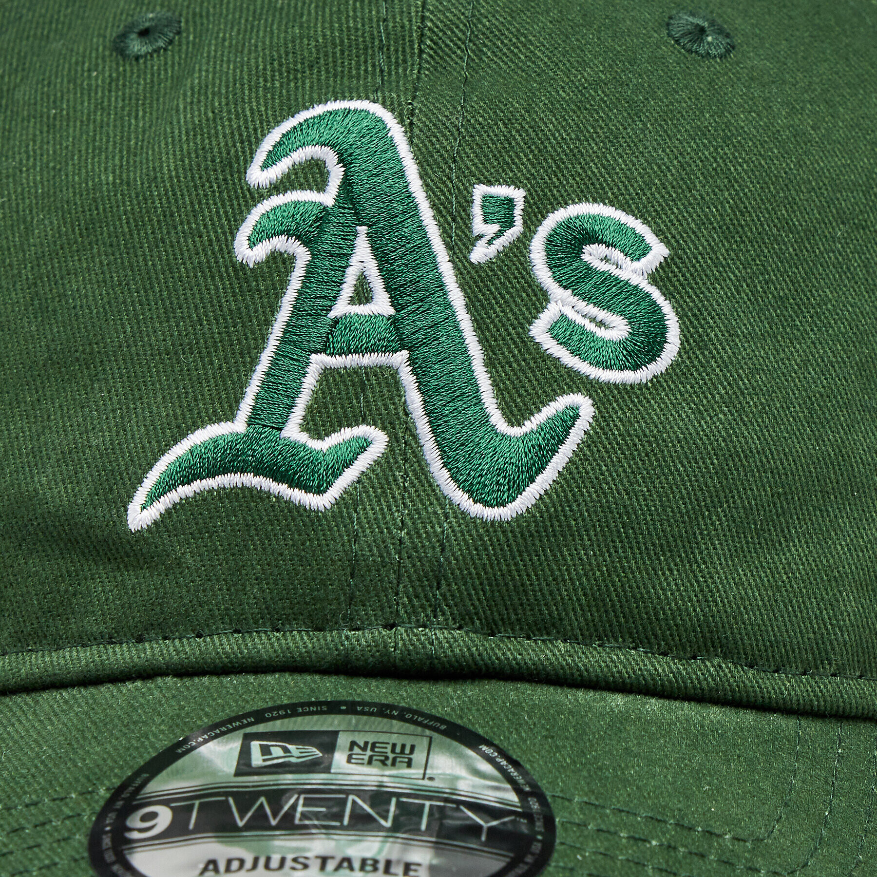 New Era Шапка Team Script 920 Athletics 60364224 Каки - Pepit.bg