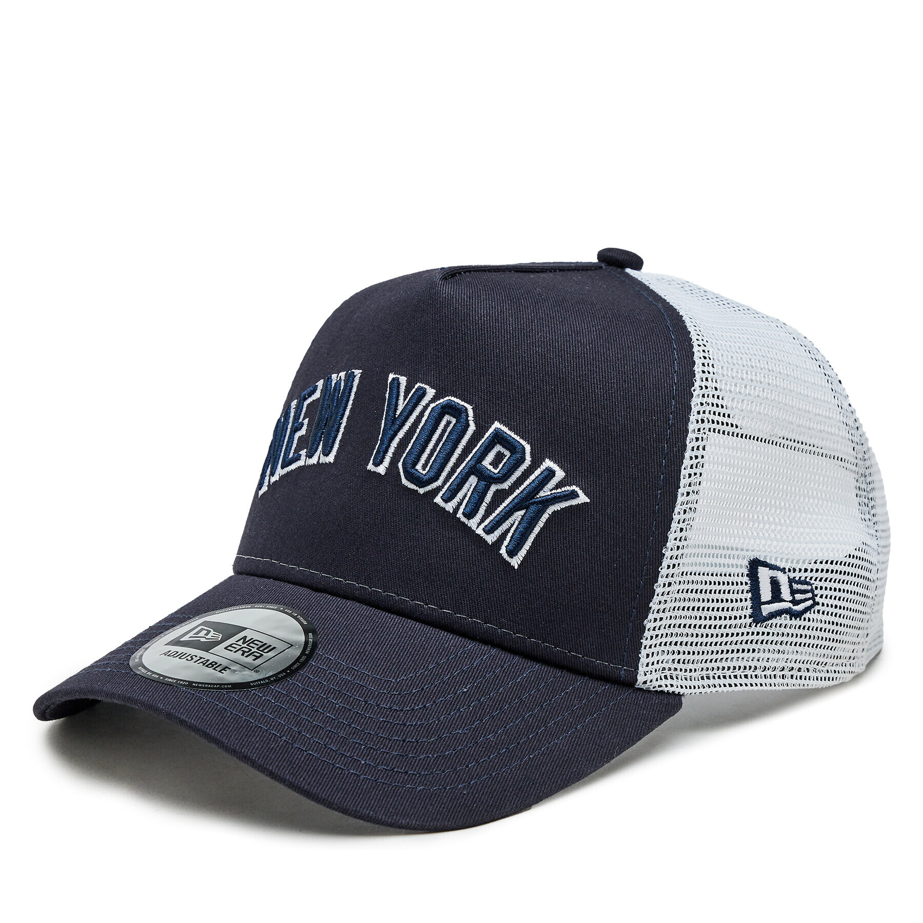 New Era Шапка Team Script Trucker Nyy 60364216 Черен - Pepit.bg