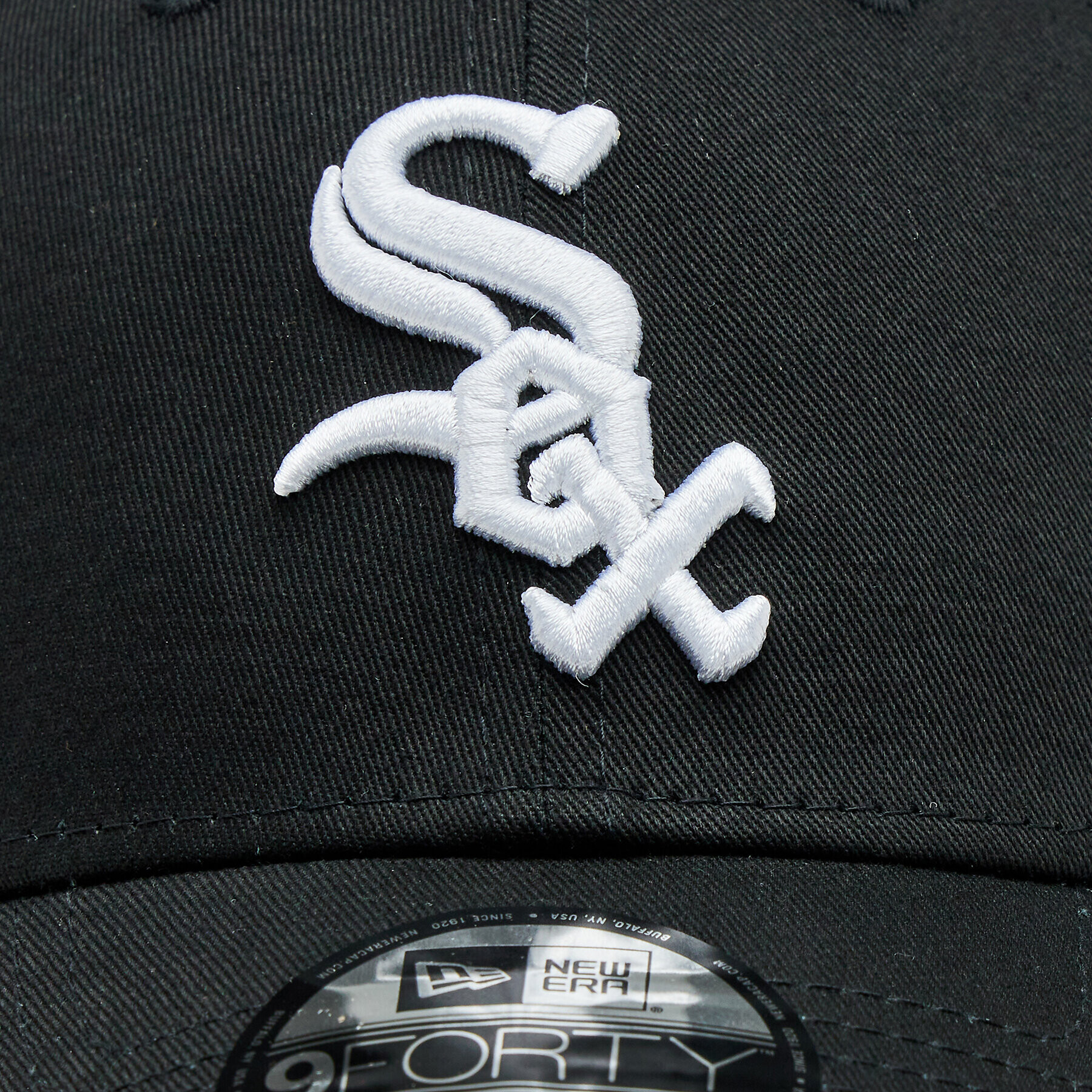 New Era Шапка Team Side Patch 940 White Sox 60364393 Черен - Pepit.bg