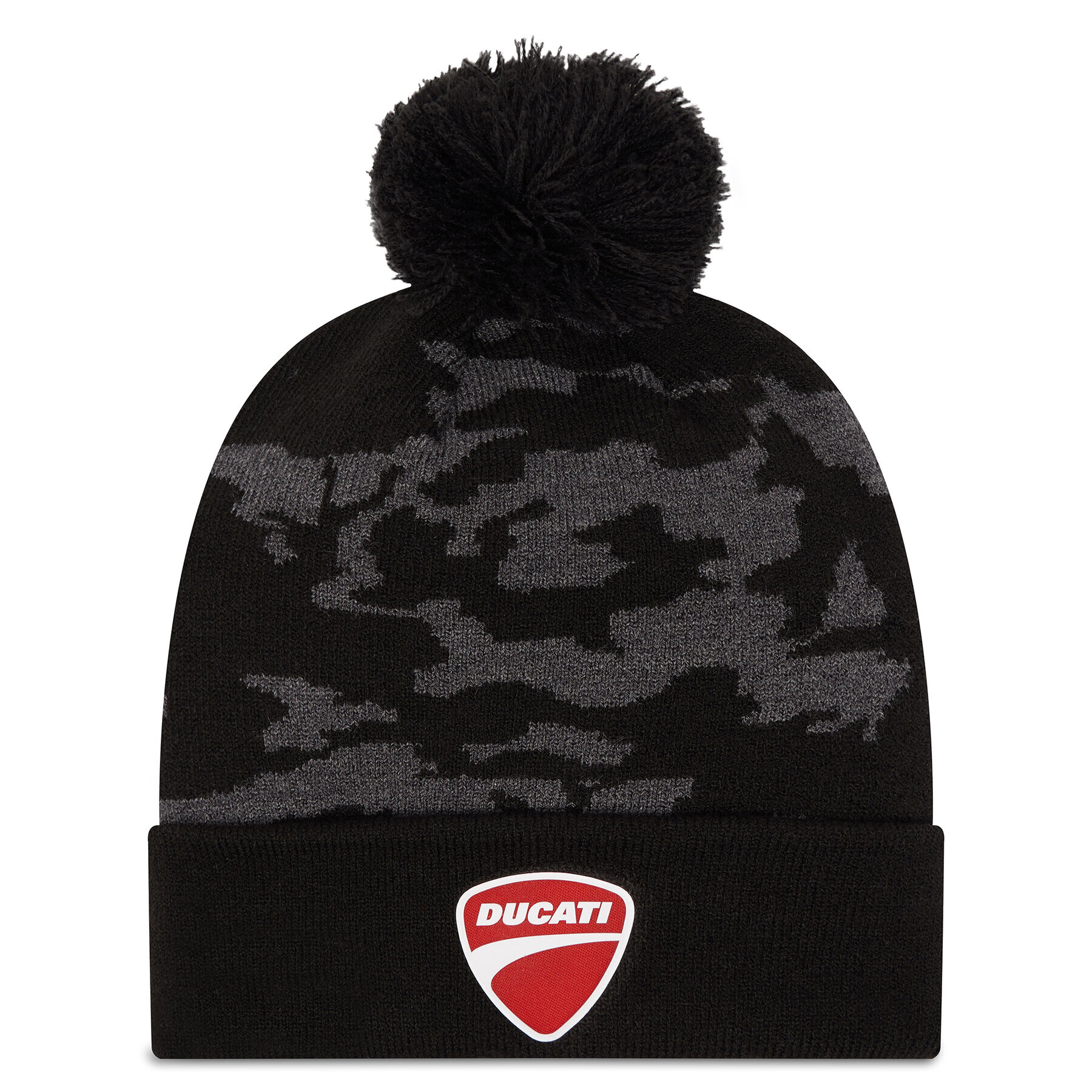 New Era Шапка Tonal Camo Bobble 60284556 Черен - Pepit.bg