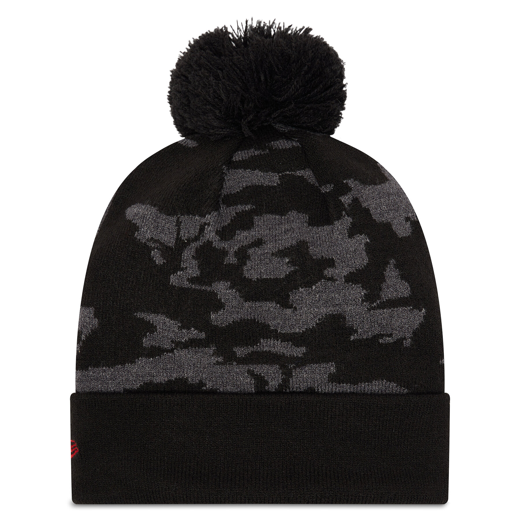 New Era Шапка Tonal Camo Bobble 60284556 Черен - Pepit.bg