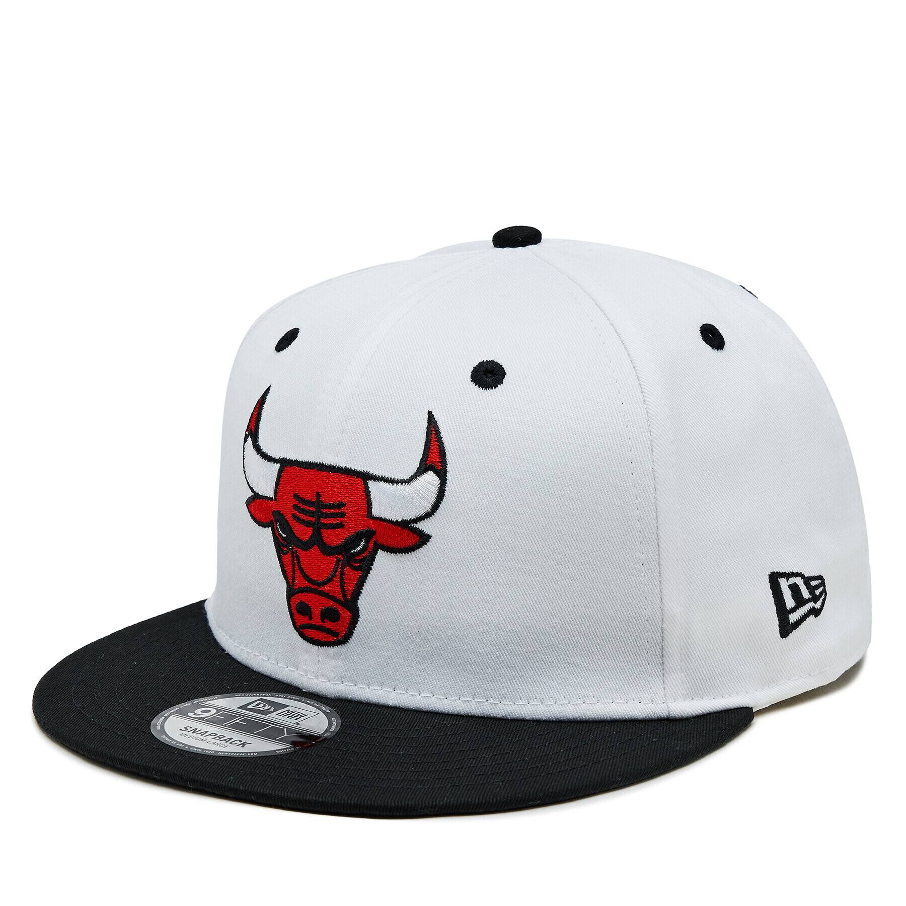 New Era Шапка White Crown Patch 950 Bulls 60364270 Бял - Pepit.bg