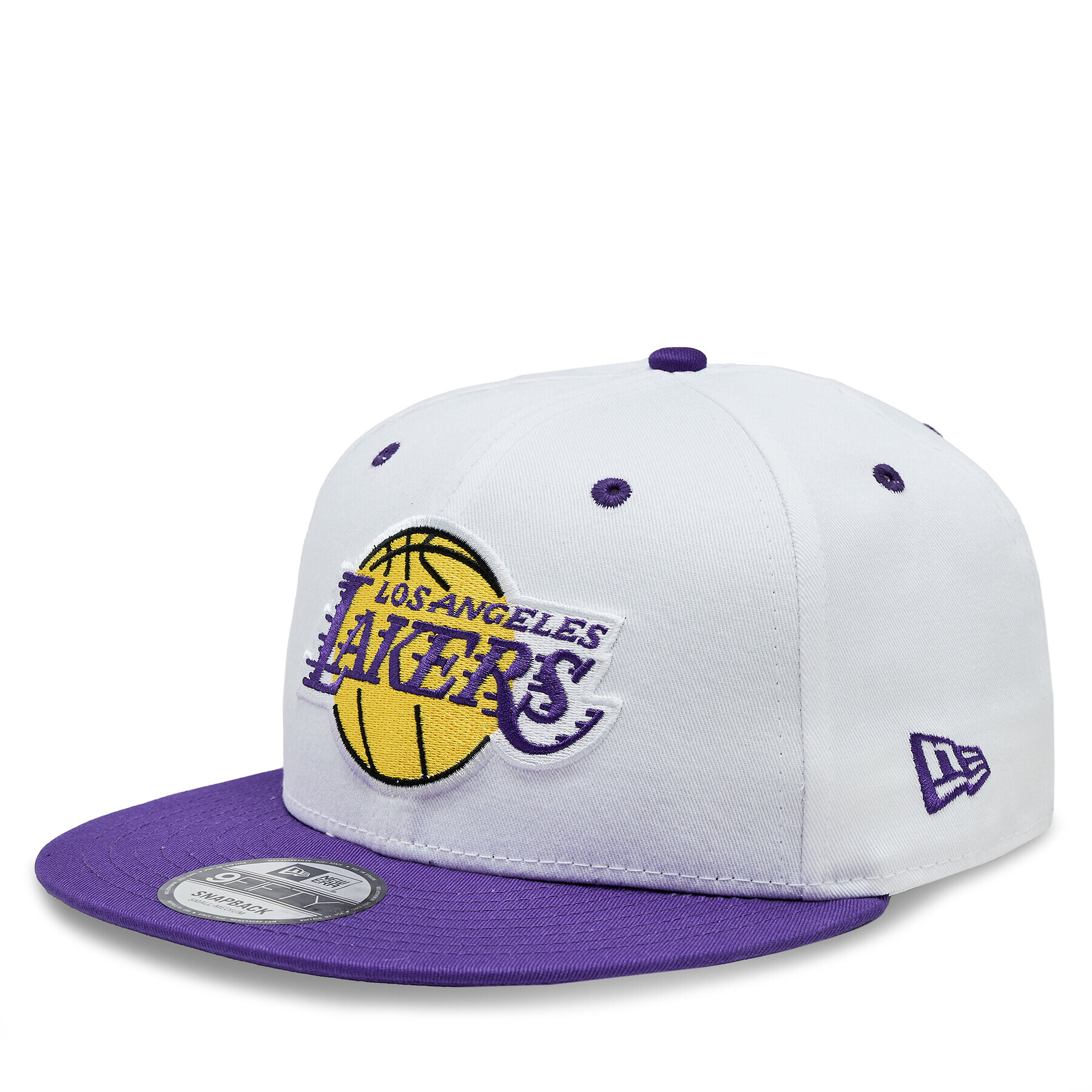 New Era Шапка White Crown Patch 950 Lakers 60364274 Бял - Pepit.bg