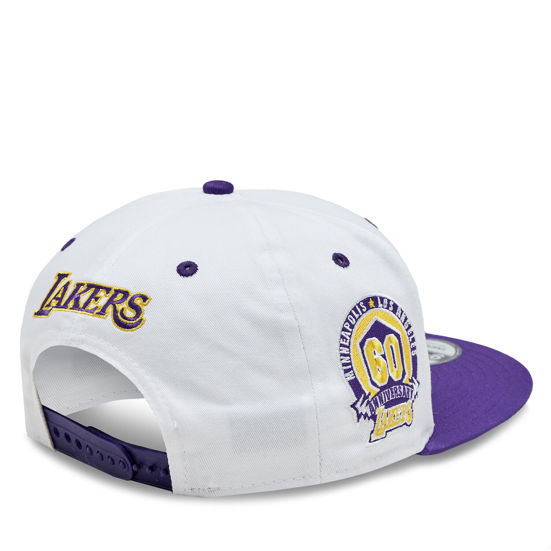 New Era Шапка White Crown Patch 950 Lakers 60364274 Бял - Pepit.bg