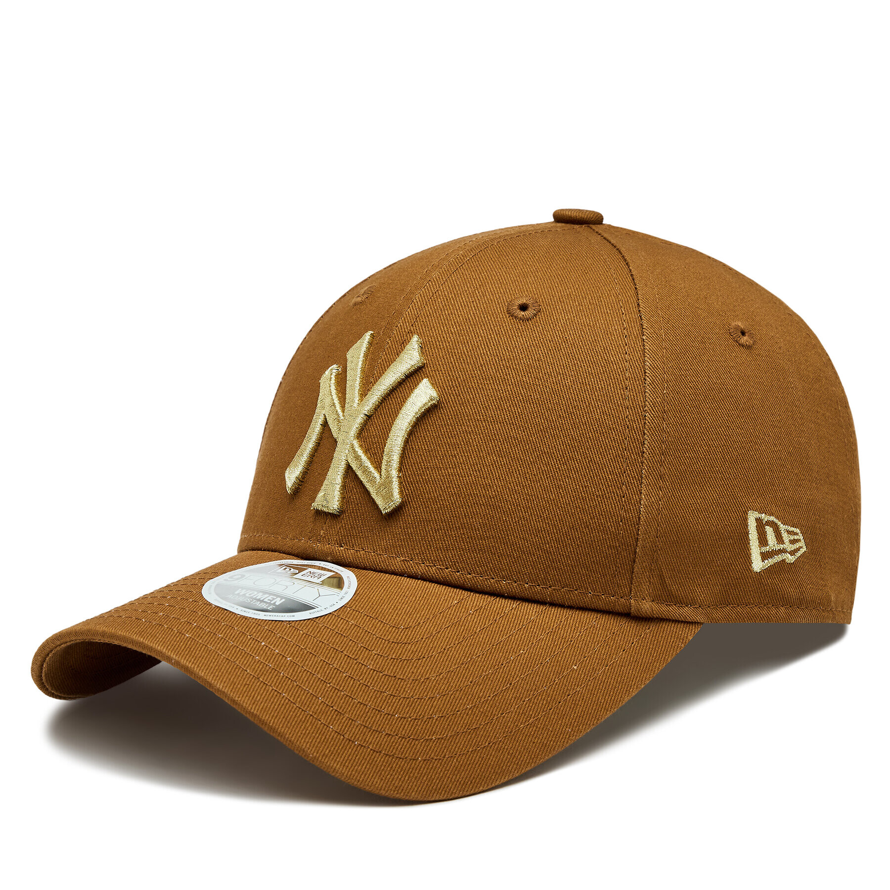 New Era Шапка Wmns Metallic Logo 940 Nyy 60364295 Кафяв - Pepit.bg