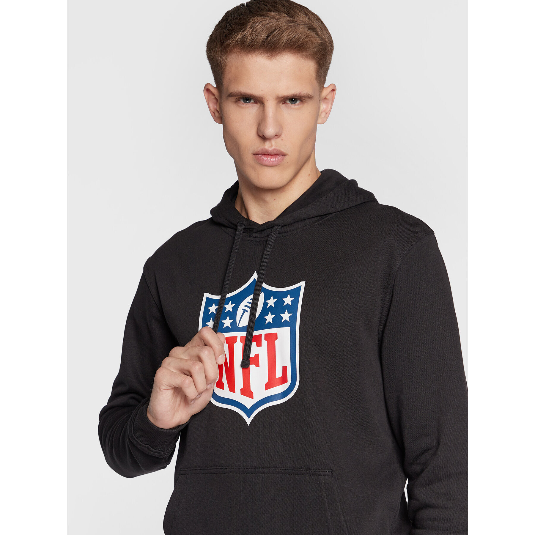 New Era Суитшърт NFL Logo 11073779 Черен Regular Fit - Pepit.bg