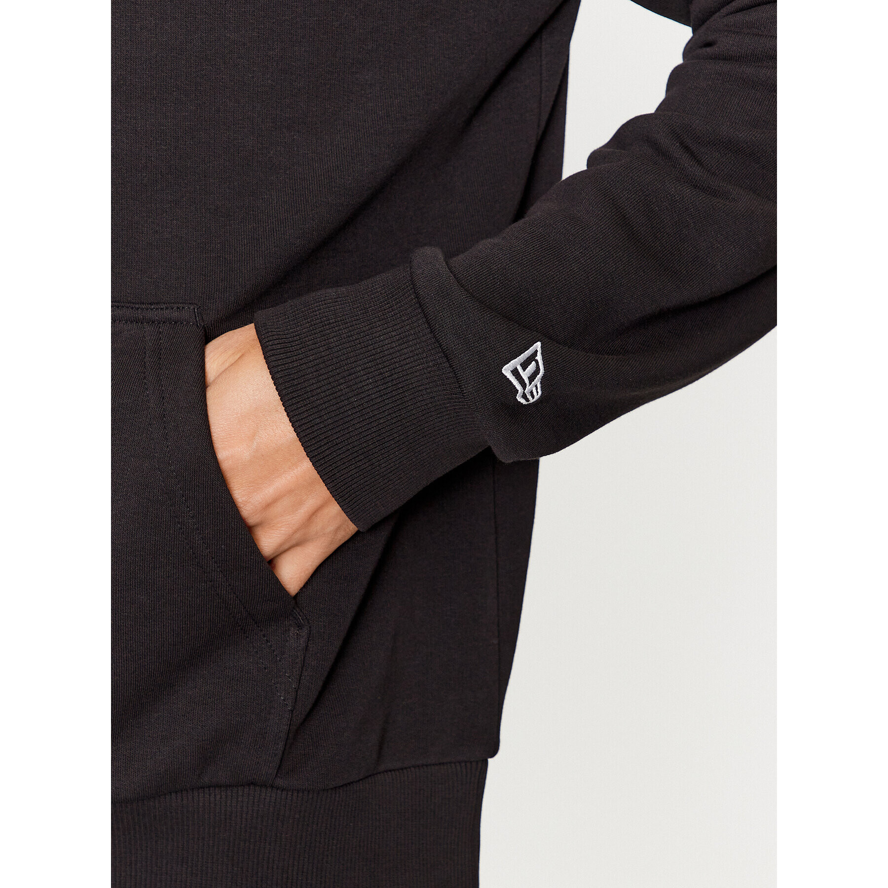New Era Суитшърт Team Script 60416450 Черен Regular Fit - Pepit.bg
