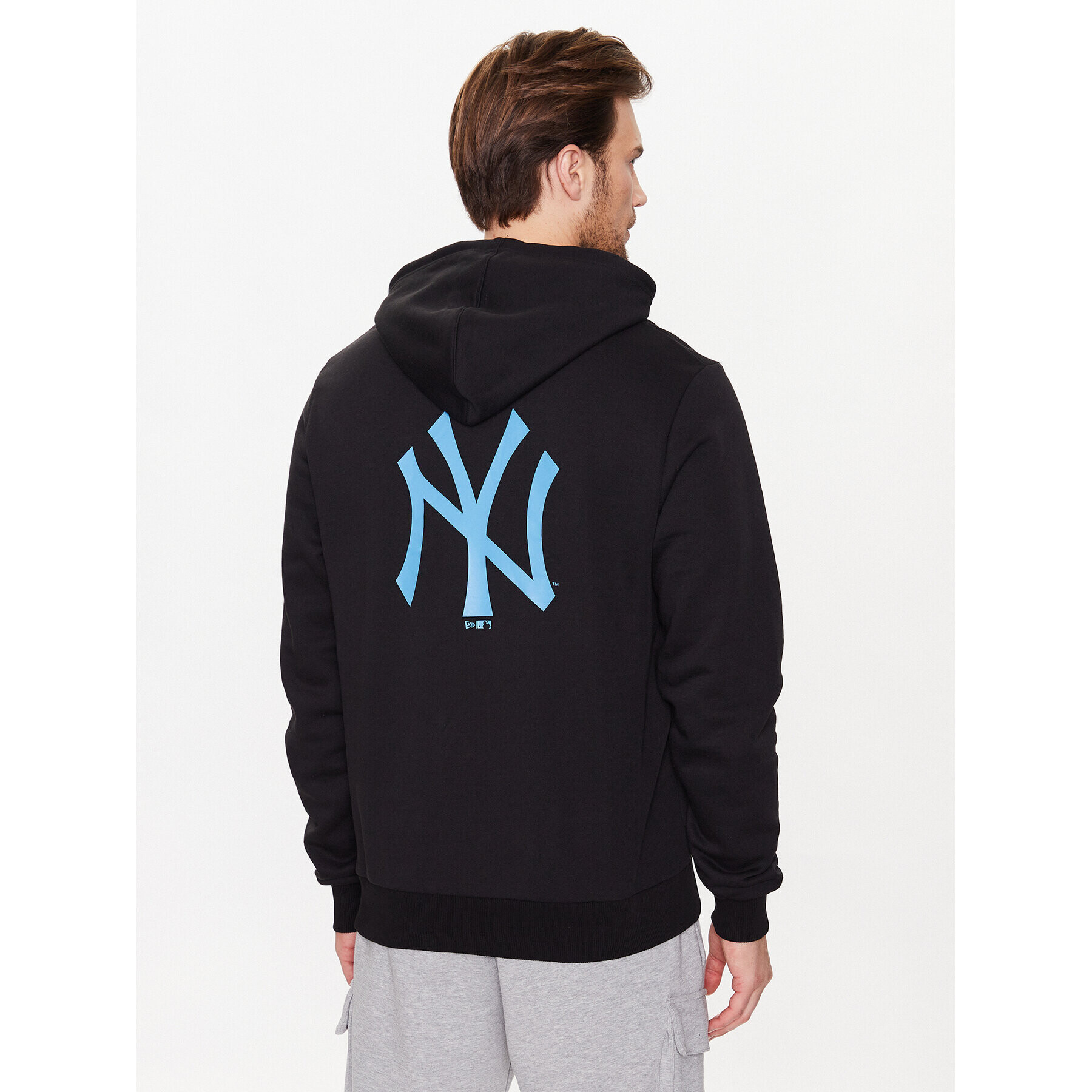 New Era Суитшърт Yankees Mlb League Essential 60332272 Черен Regular Fit - Pepit.bg