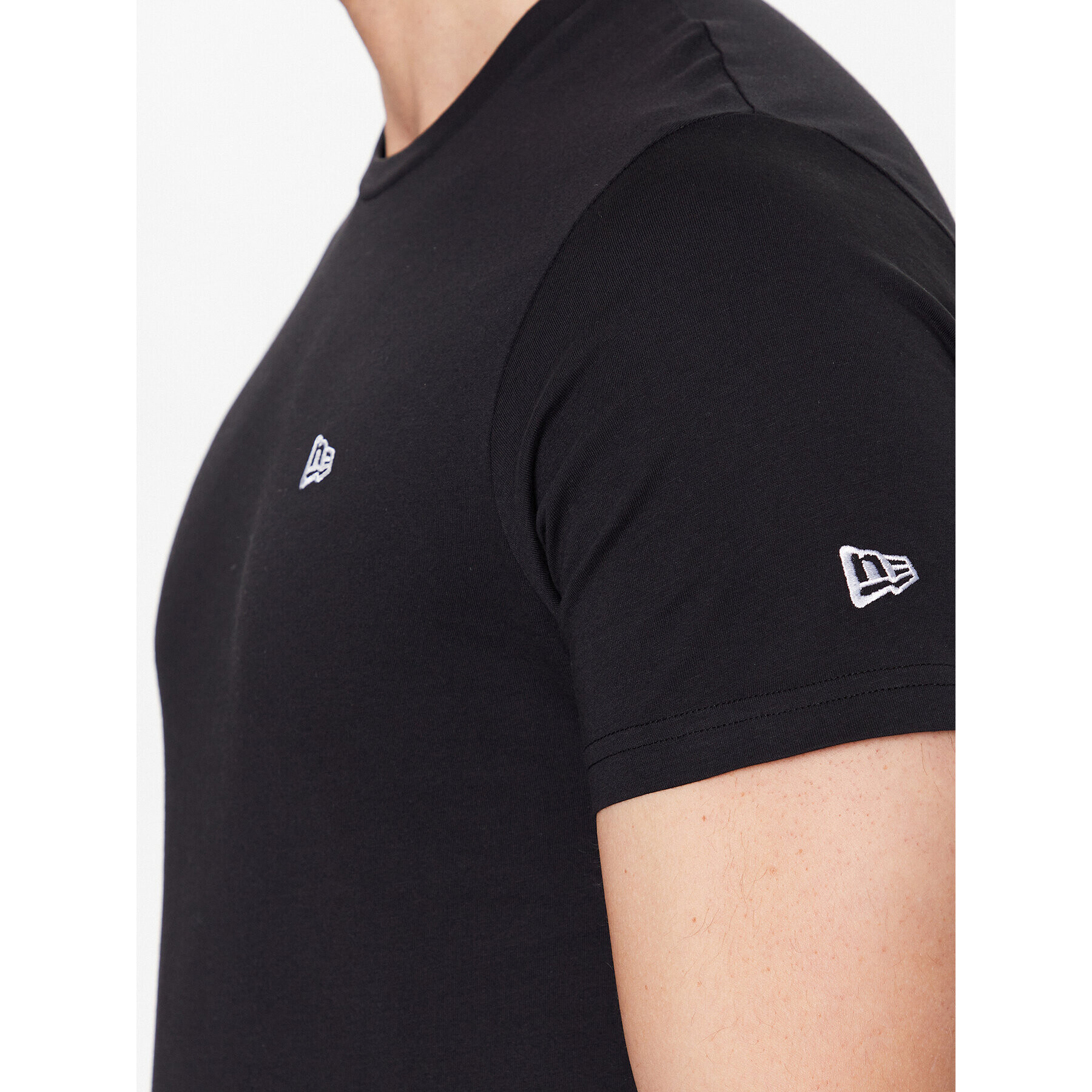 New Era Тишърт Essentials 60332299 Черен Regular Fit - Pepit.bg