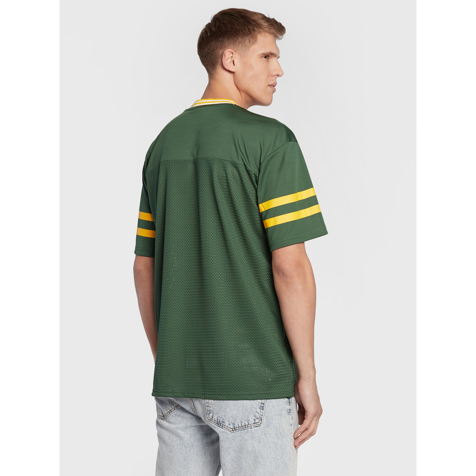 New Era Тишърт Green Bay Packes 12572540 Зелен Oversize - Pepit.bg