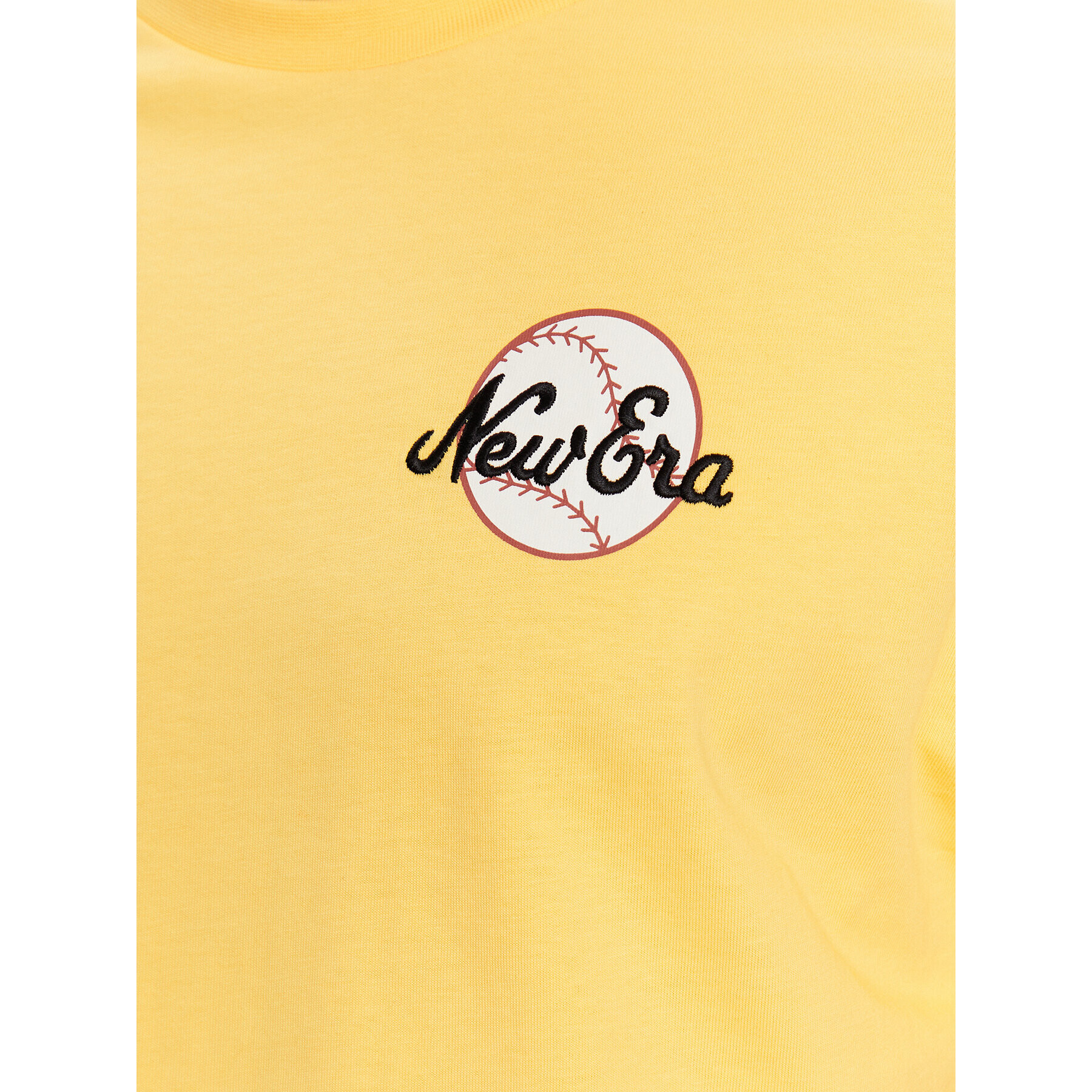 New Era Тишърт Heritage Bear Graphic 60332232 Жълт Oversize - Pepit.bg